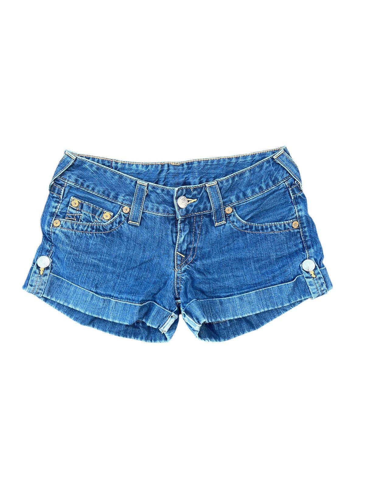 True Religion True Religion shortpants jeans Size 28" / US 6 / IT 42 - 1 Thumbnail