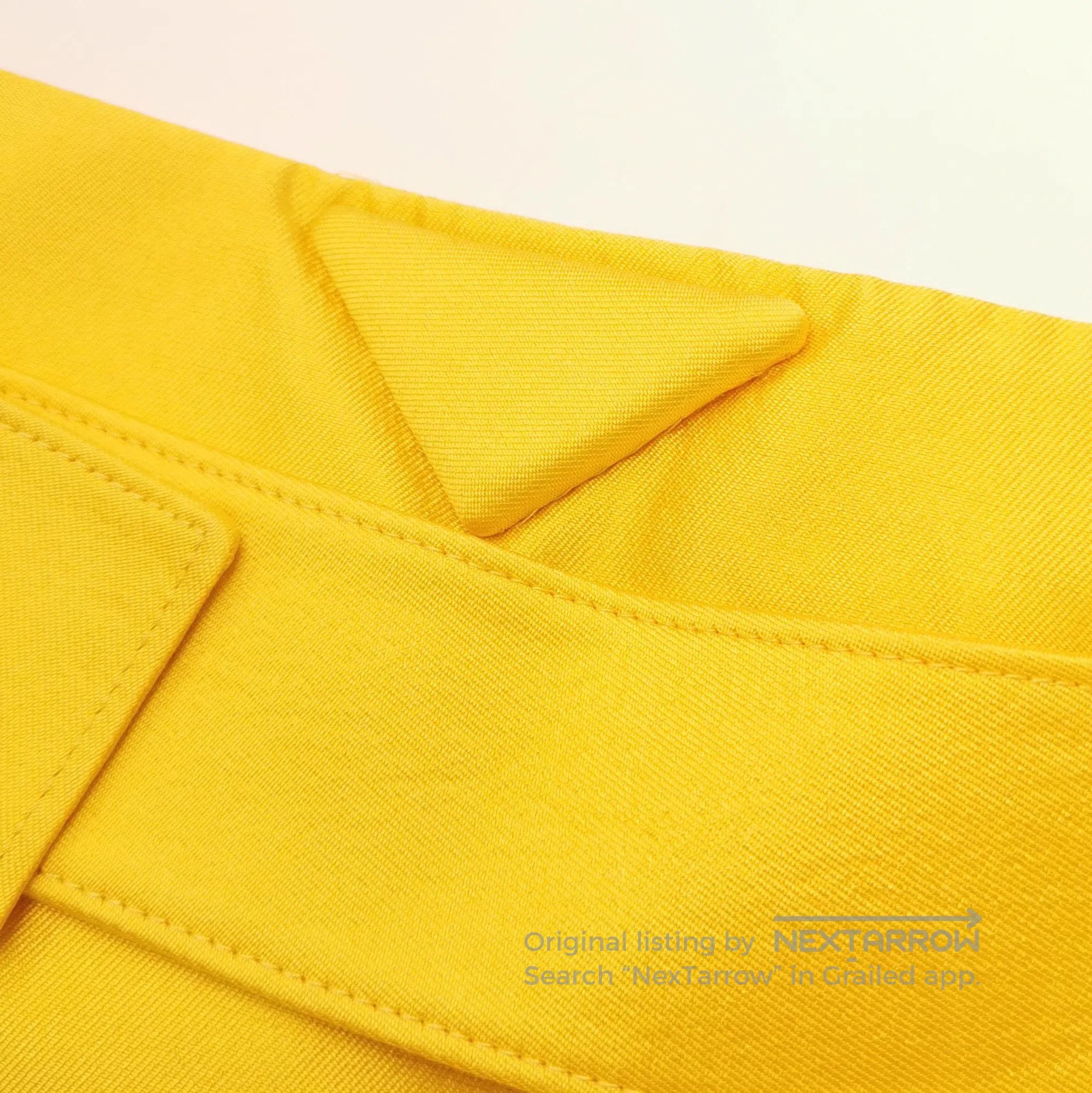Prada Prada Yellow Wool. Size 37" - 3 Thumbnail