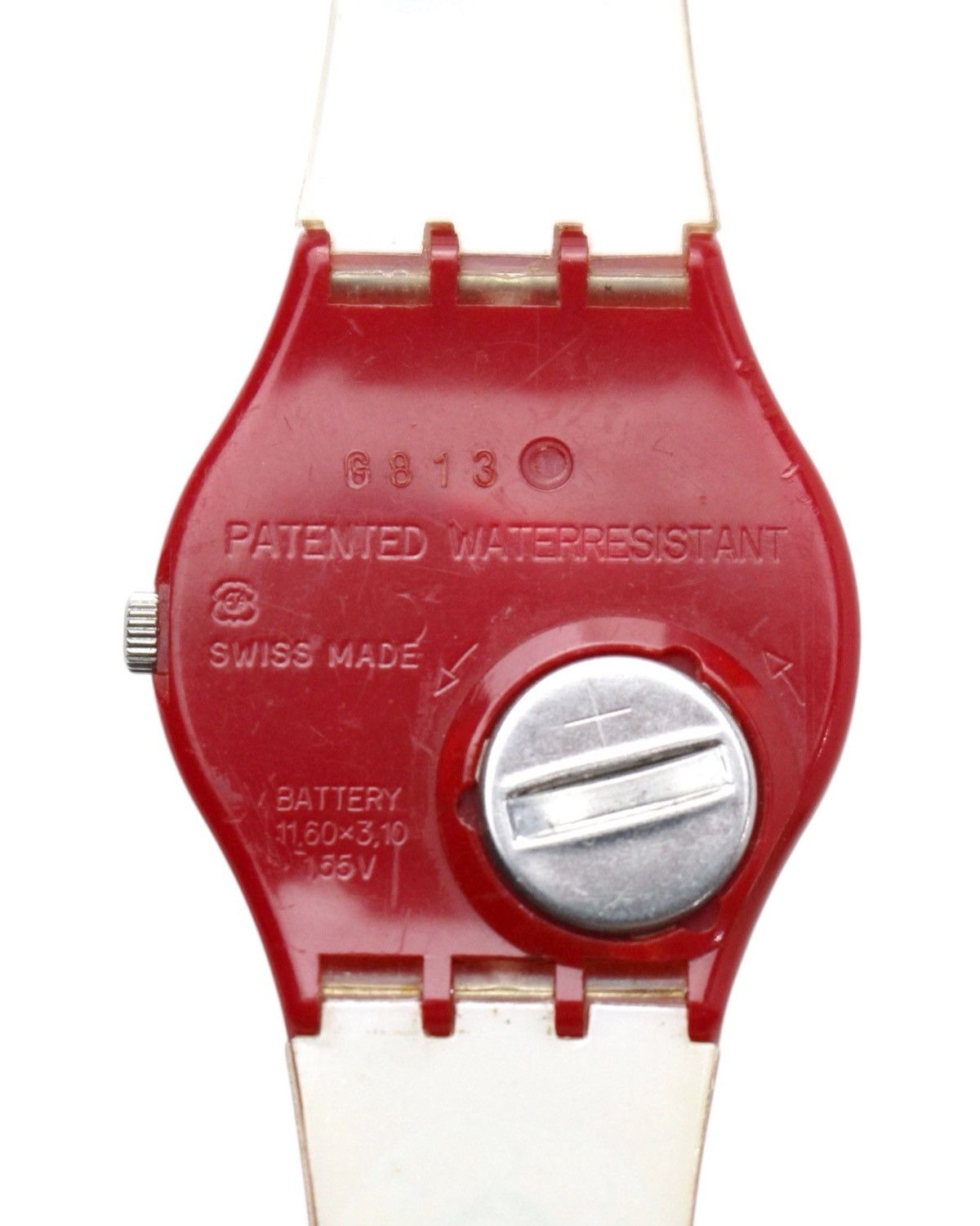 Hysteric Glamour 1998 SWATCH GENT LATINAS GR137 POP ART RED WATCH Size ONE SIZE - 6 Thumbnail