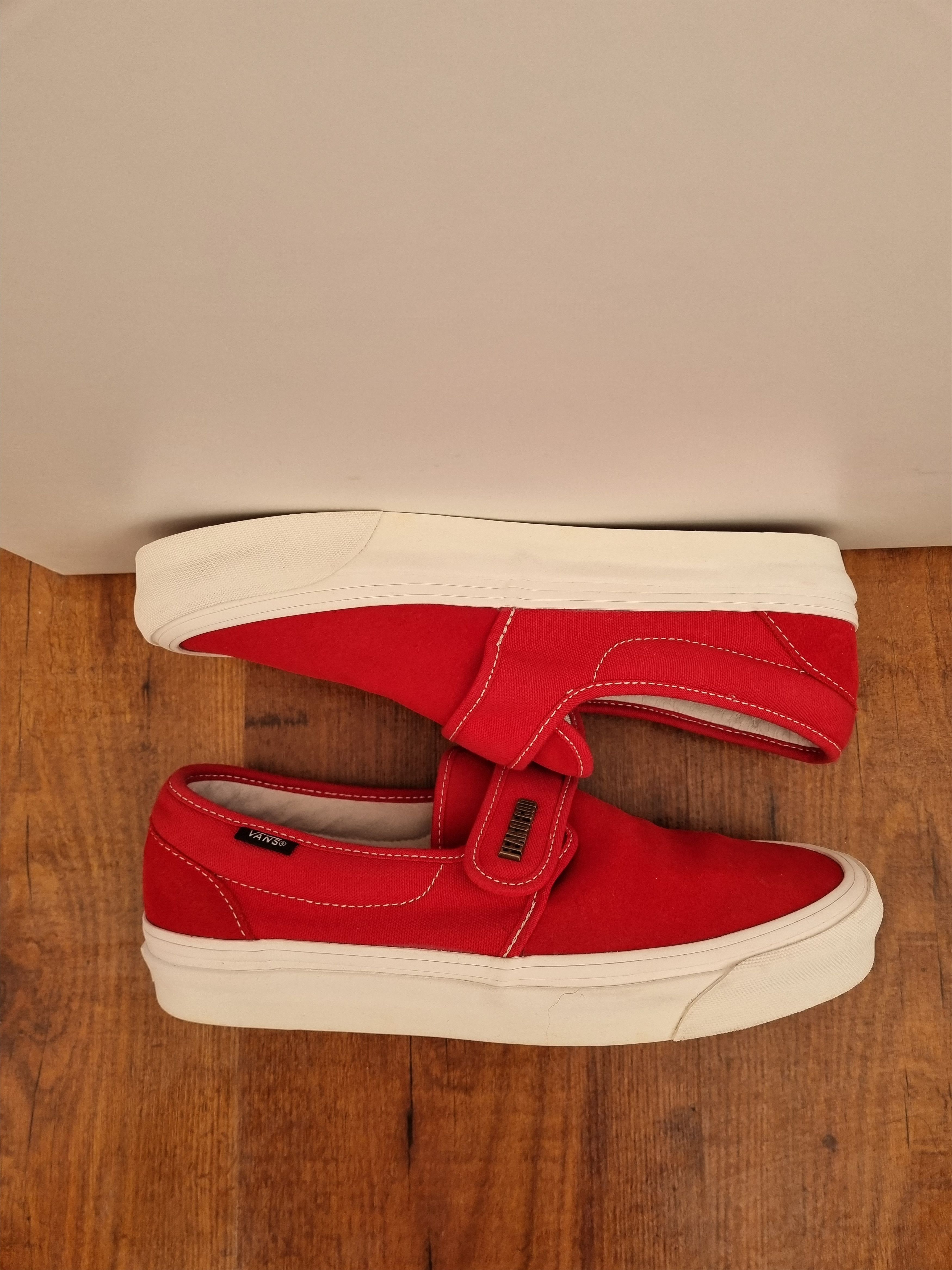 Fear of God × Vans Vans x Fear Of God Slip-On 47 V DX Red Size US 8 / EU 41 - 4 Thumbnail