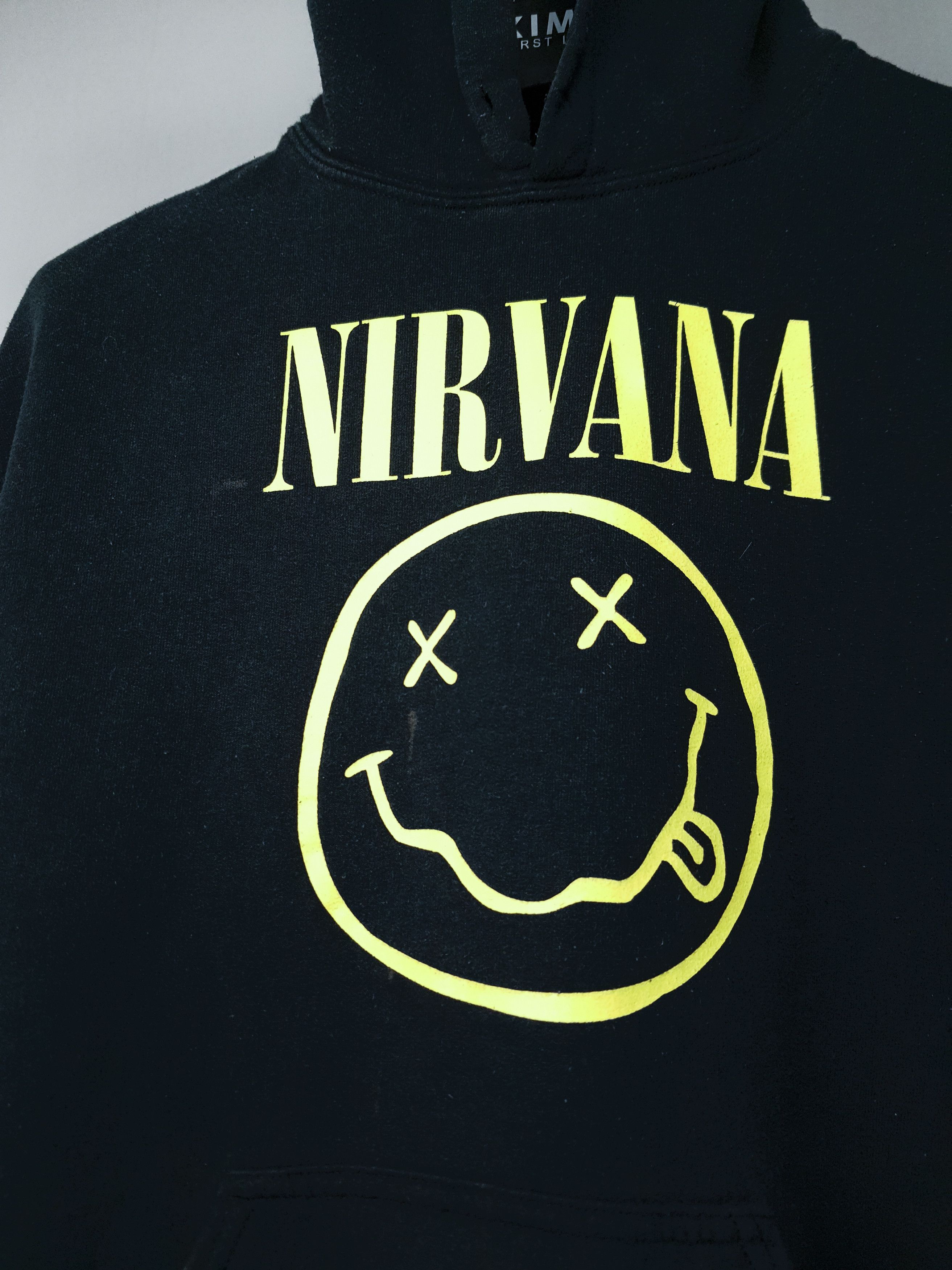 Nirvana × Vintage Y2K Kurt Kobain Nirvana Music Band Dead Punk Smile Hoodie Size US M / EU 48-50 / 2 - 3 Thumbnail