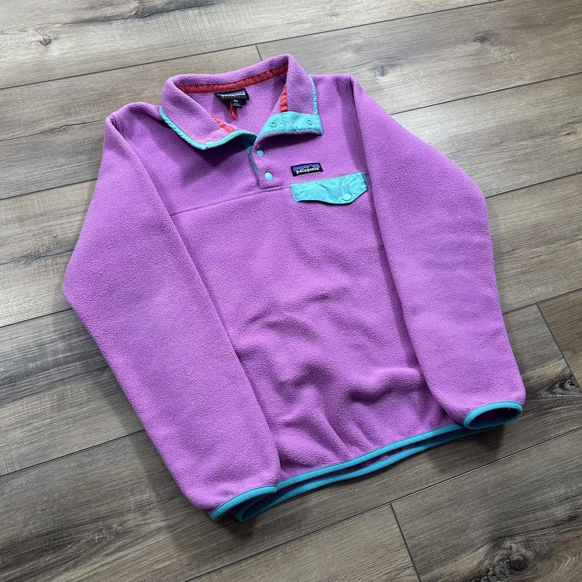 Patagonia Vintage 2000s Patagonia Synchilla Snap Fleece Pullover Size XXS / US 00 / IT 34 - 2 Thumbnail