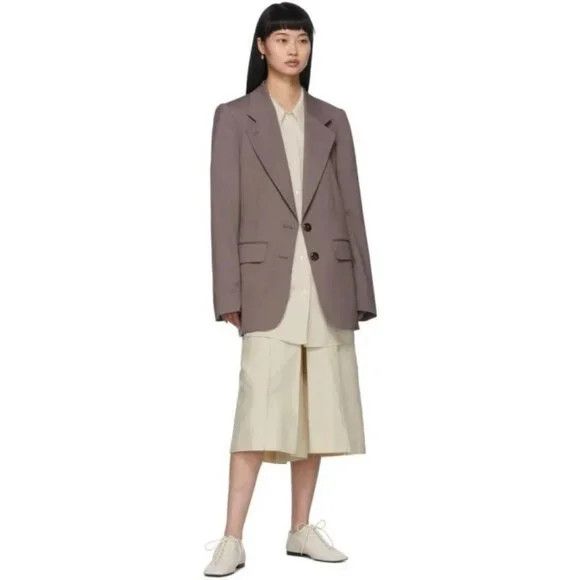 Lemaire Lemaire Linen Pleated Shorts Size 34 2 XS Womens Off-White Size 26" / US 2 / IT 38 - 16 Thumbnail