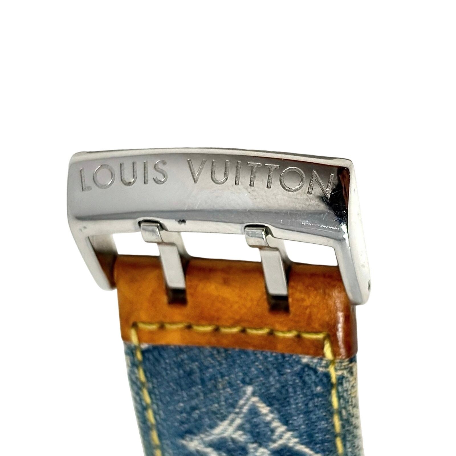 Louis Vuitton Louis Vuitton Denim Tambour Watch Size ONE SIZE - 8 Thumbnail