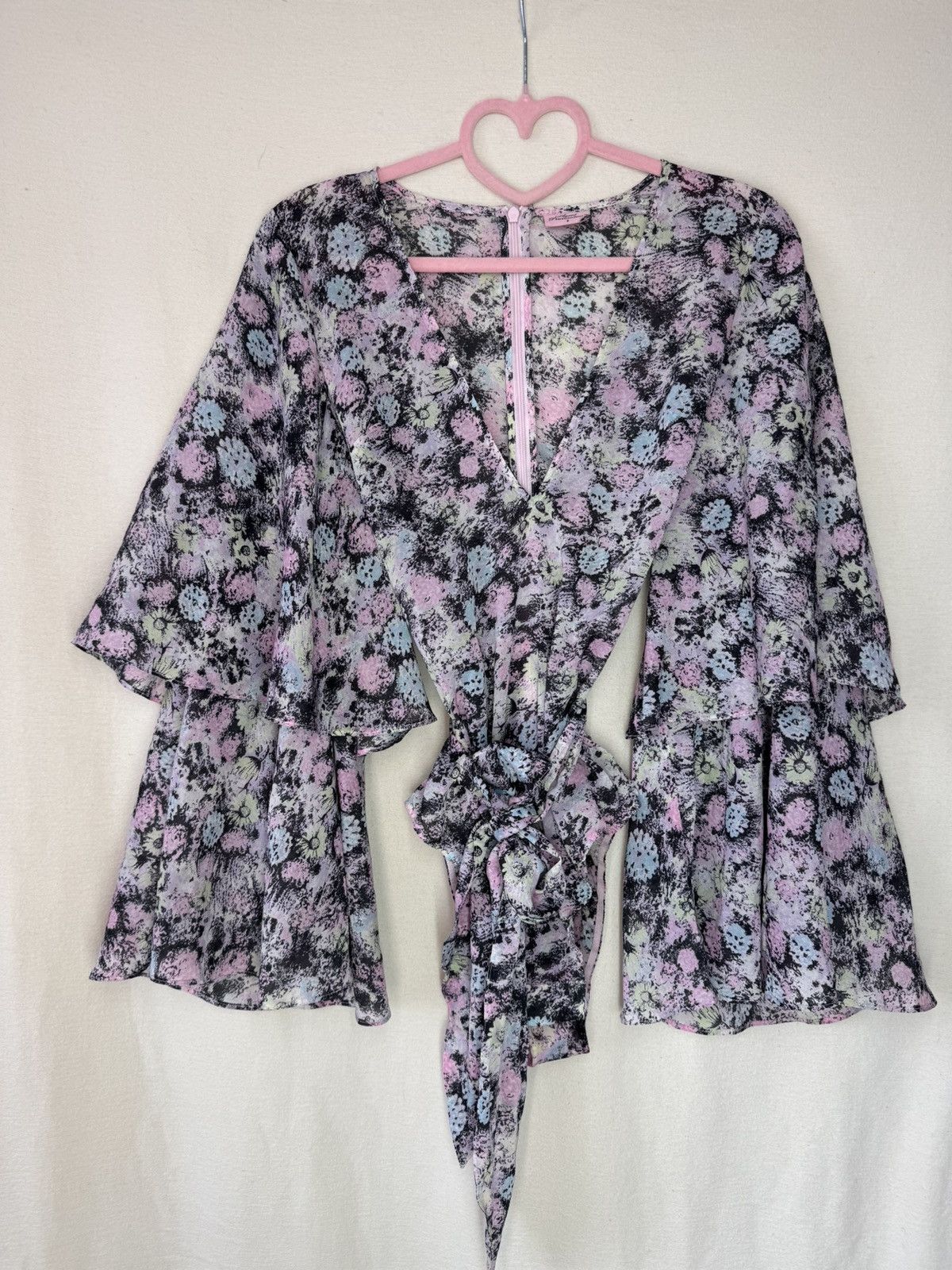 Agent Provocateur Agent Provocateur Silk Bodysuit Size XS / US 0-2 / IT 36-38 - 2 Thumbnail