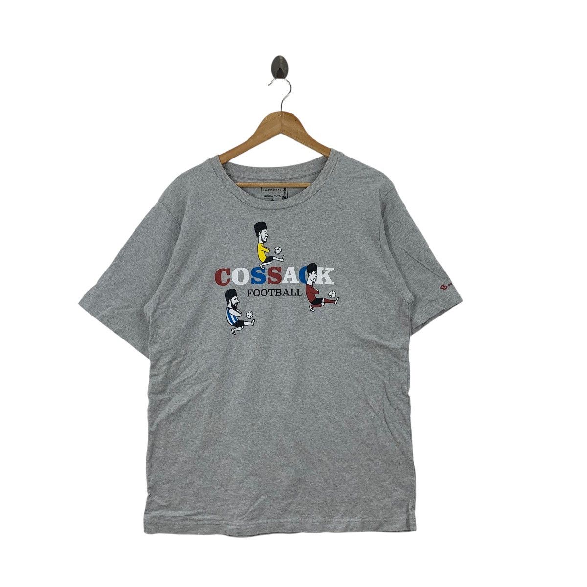 Other SOCCER JUNKY X GLOBAL WORK Cossack Football Tee Shirt Top Size US XL / EU 56 / 4 - 1 Thumbnail