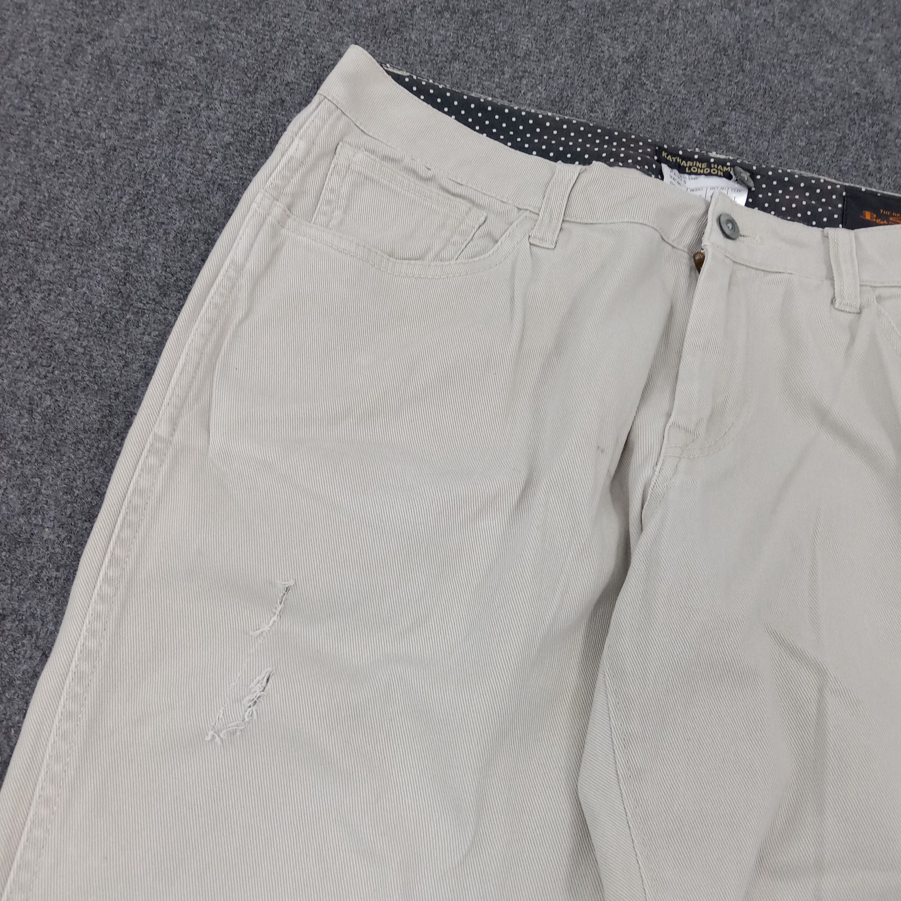 Ben Sherman × Katharine Hamnett London × Vintage Katharine Hamnett London Ben Sherman Baggy Pants Size US 32 / EU 48 - 6 Thumbnail