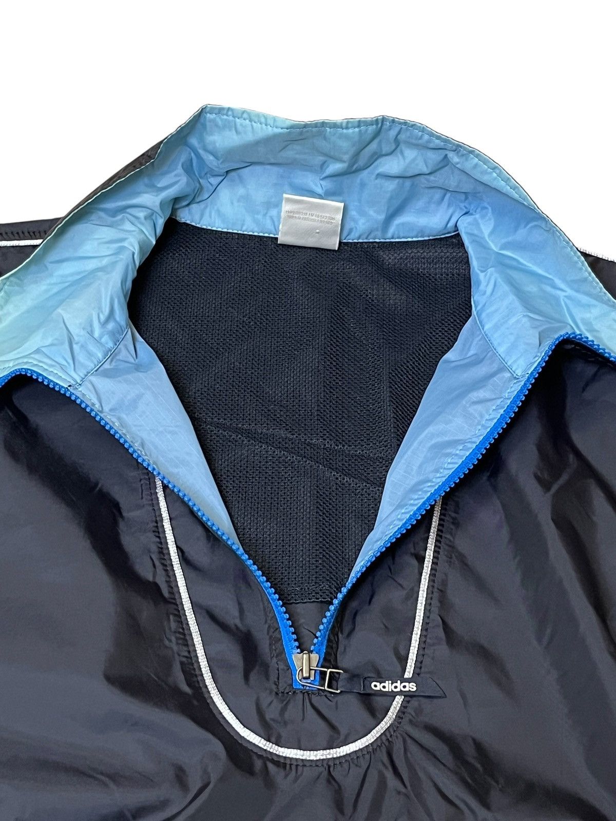 Adidas Grail🔥Vintage 90s ADIDAS DESCENTE 1/2 zipper windbreaker Size US L / EU 52-54 / 3 - 6 Thumbnail