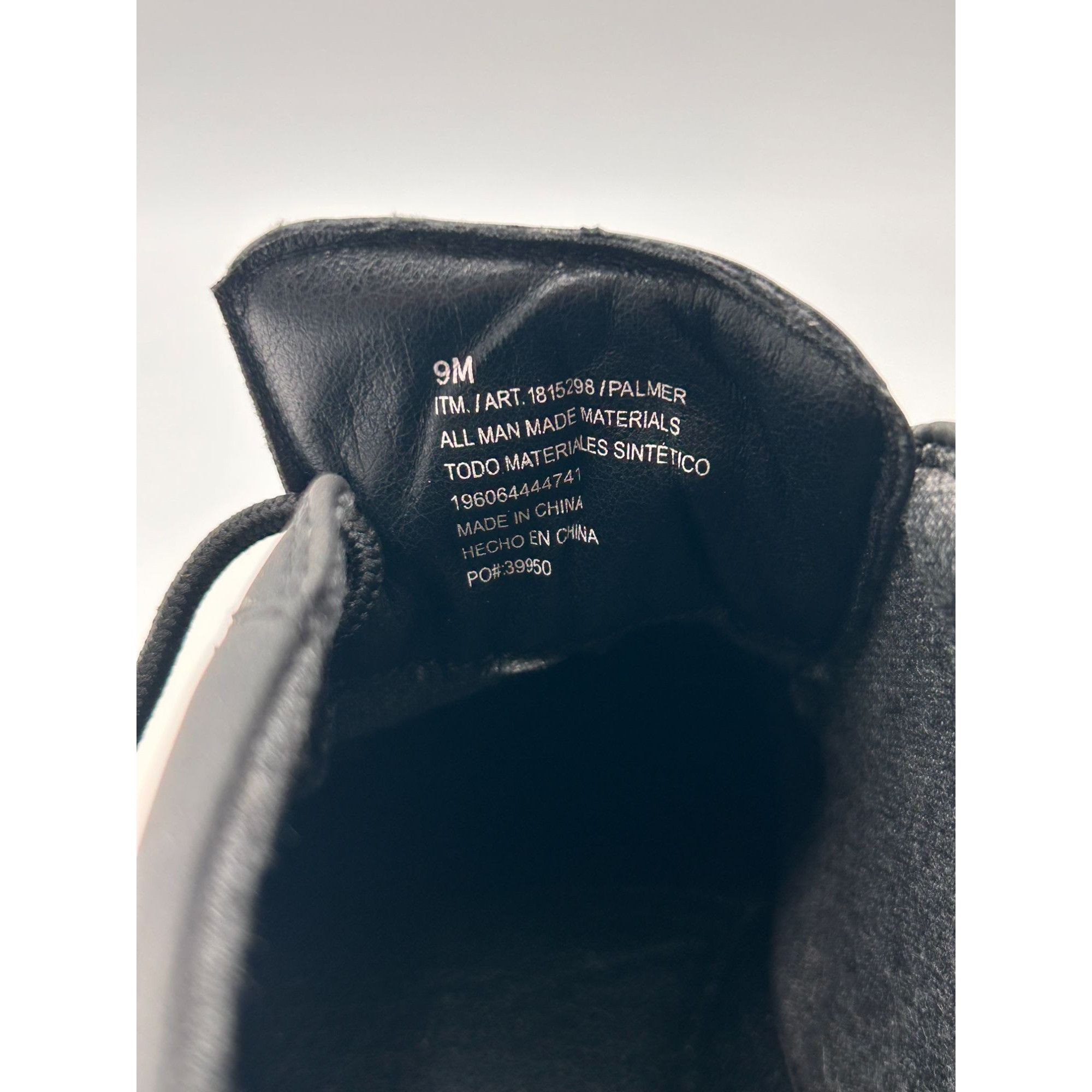 Izod IZOD Palmer Chukka Boots Men 9M Black Memory Foam Casual Lac Size US 9 / EU 42 - 7 Thumbnail