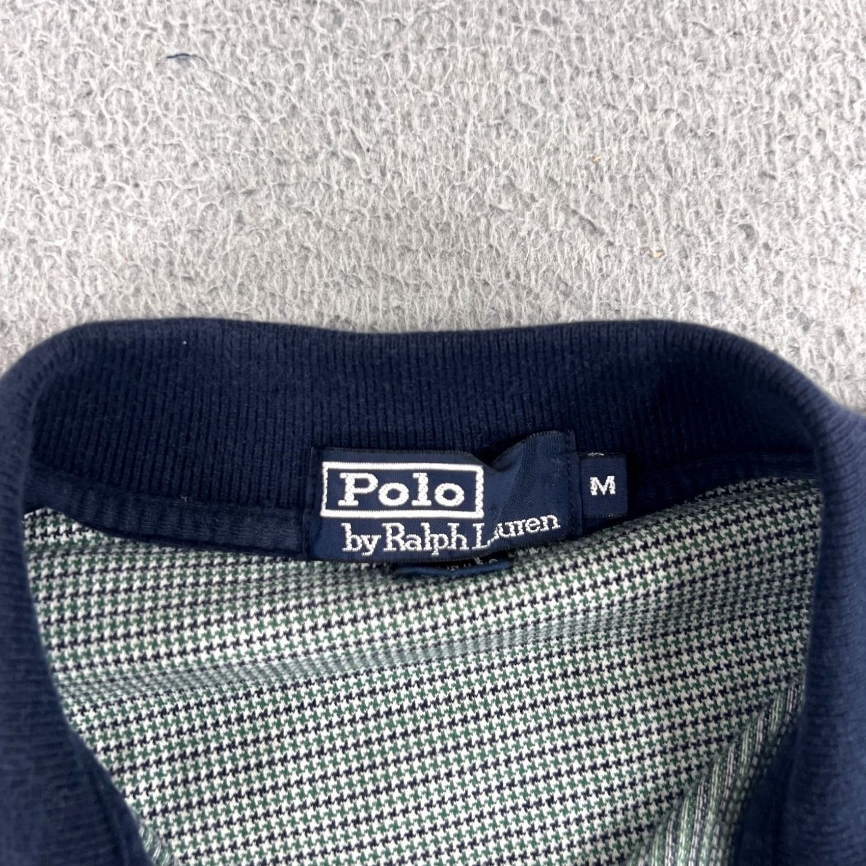 Polo Ralph Lauren Vintage Polo Ralph Lauren Mens Shirt Houndstooth Sz M Green Made In USA Size US M / EU 48-50 / 2 - 3 Thumbnail