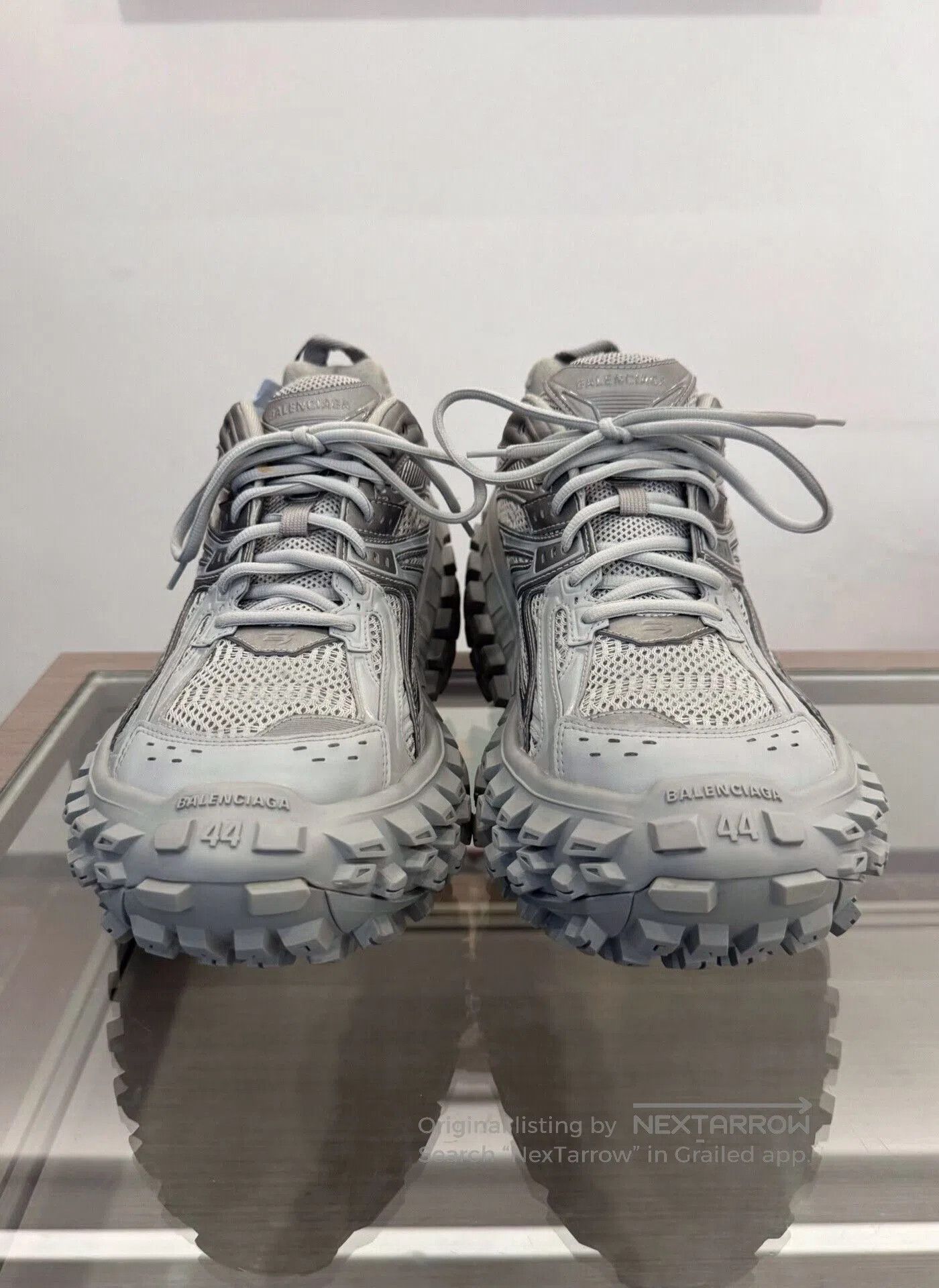 Balenciaga Balenciaga Bouncer Men's Gray Dad Shoes. Size US 10 / EU 43 - 4 Thumbnail