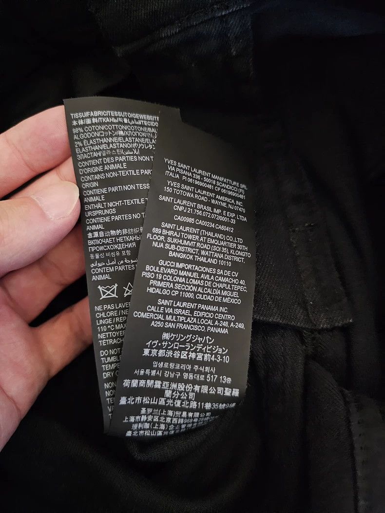 Saint Laurent Paris Saint Laurent D02 Classic Denim Jeans- Size US 32 / EU 48 - 7 Thumbnail
