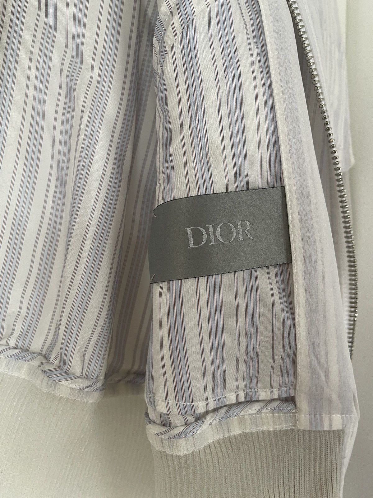 Dior Dior organza silk men’s SS19 bomber jacket Size US S / EU 44-46 / 1 - 8 Thumbnail