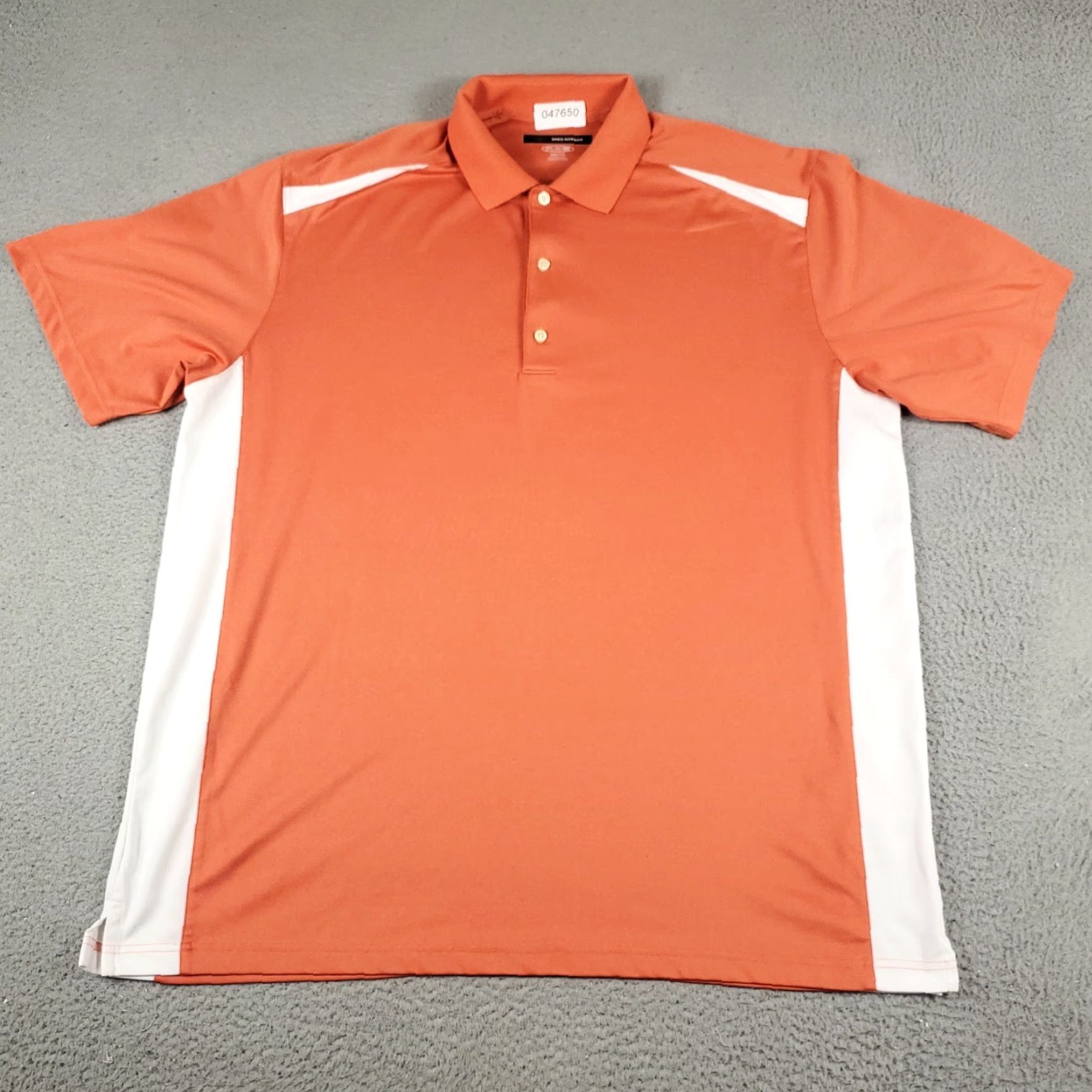 Vintage Greg Norman Shirt Mens 2XL Orange Golf Casual Short Sleeve Polo Size US XXL / EU 58 / 5 - 2 Thumbnail