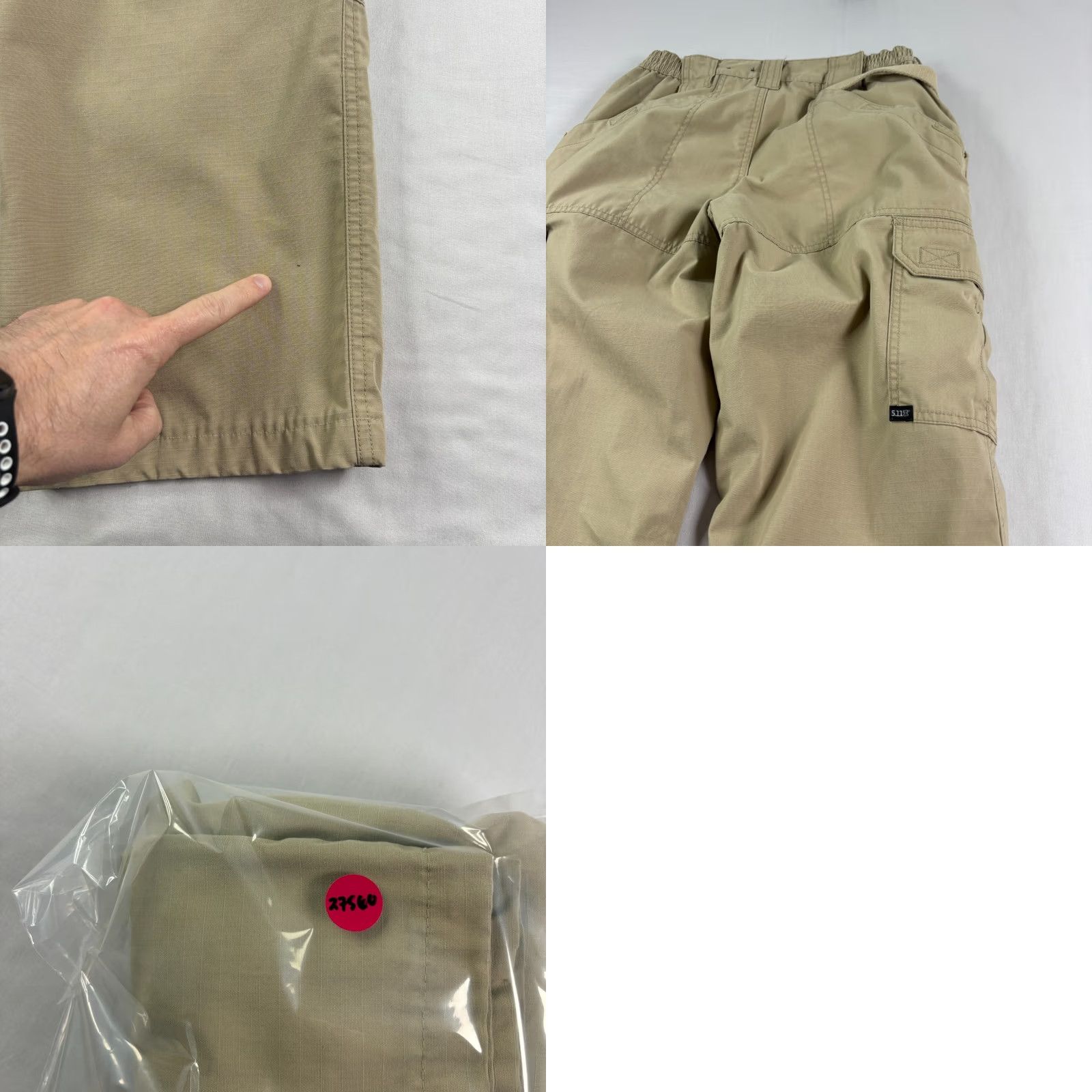 Vintage 5.11 Tactical Pants Womens Size 8 Beige Cargo Taclite Pro Ripstop Utility Pants Women Beige 5.11 Tactical XX Size 30" / US 8 / IT 44 - 9 Thumbnail