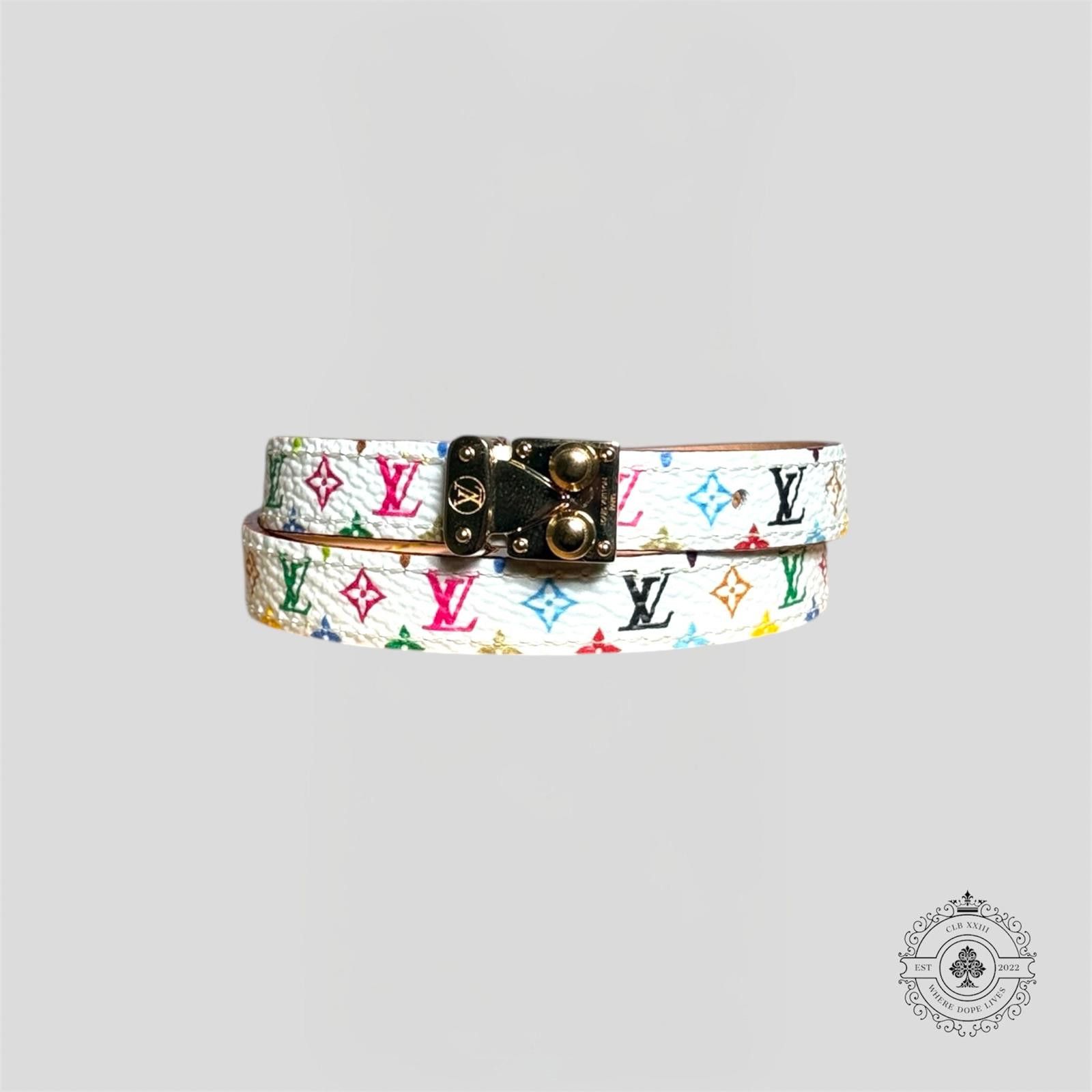 Louis Vuitton Louis Vuitton x Takashi Murakami LV Signature Bracelet Size ONE SIZE - 1 Thumbnail