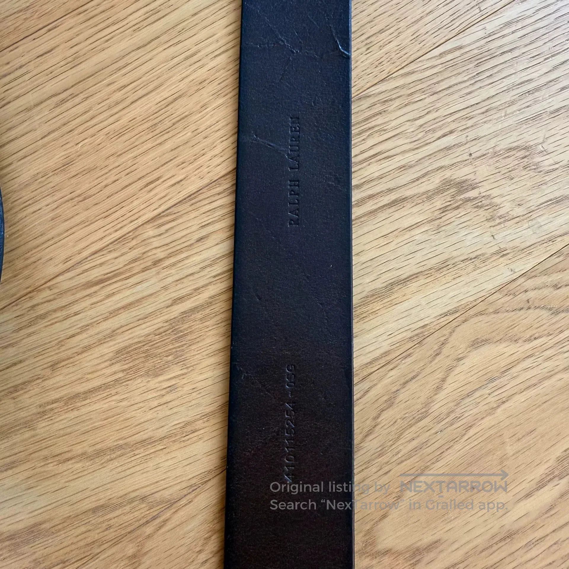 RLX Ralph Lauren Heavy Leather Women's Decorative Belt. Size ONE SIZE - 6 Thumbnail