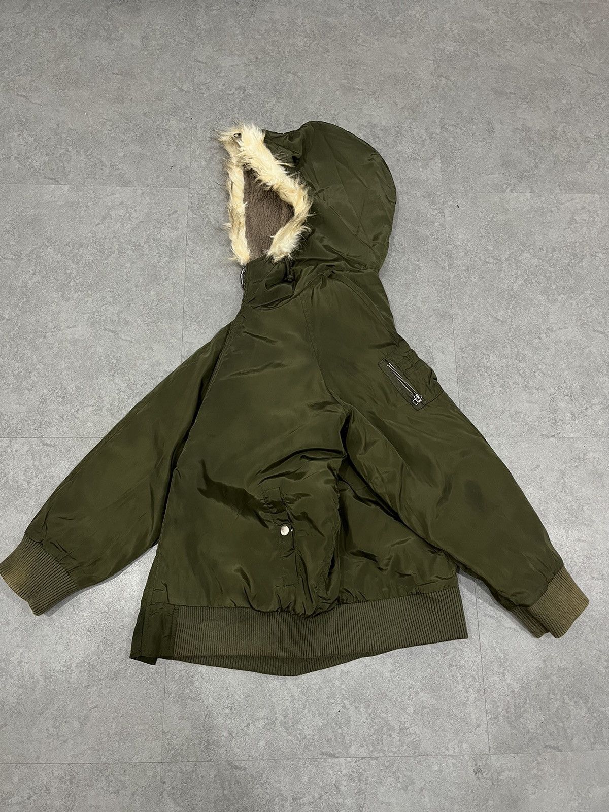 If Six Was Nine × Japanese Brand × Le Grande Bleu (L.G.B.) 2000s Bomber N2B Type KMRii Style Faux Fur Jacket Size US L / EU 52-54 / 3 - 2 Thumbnail