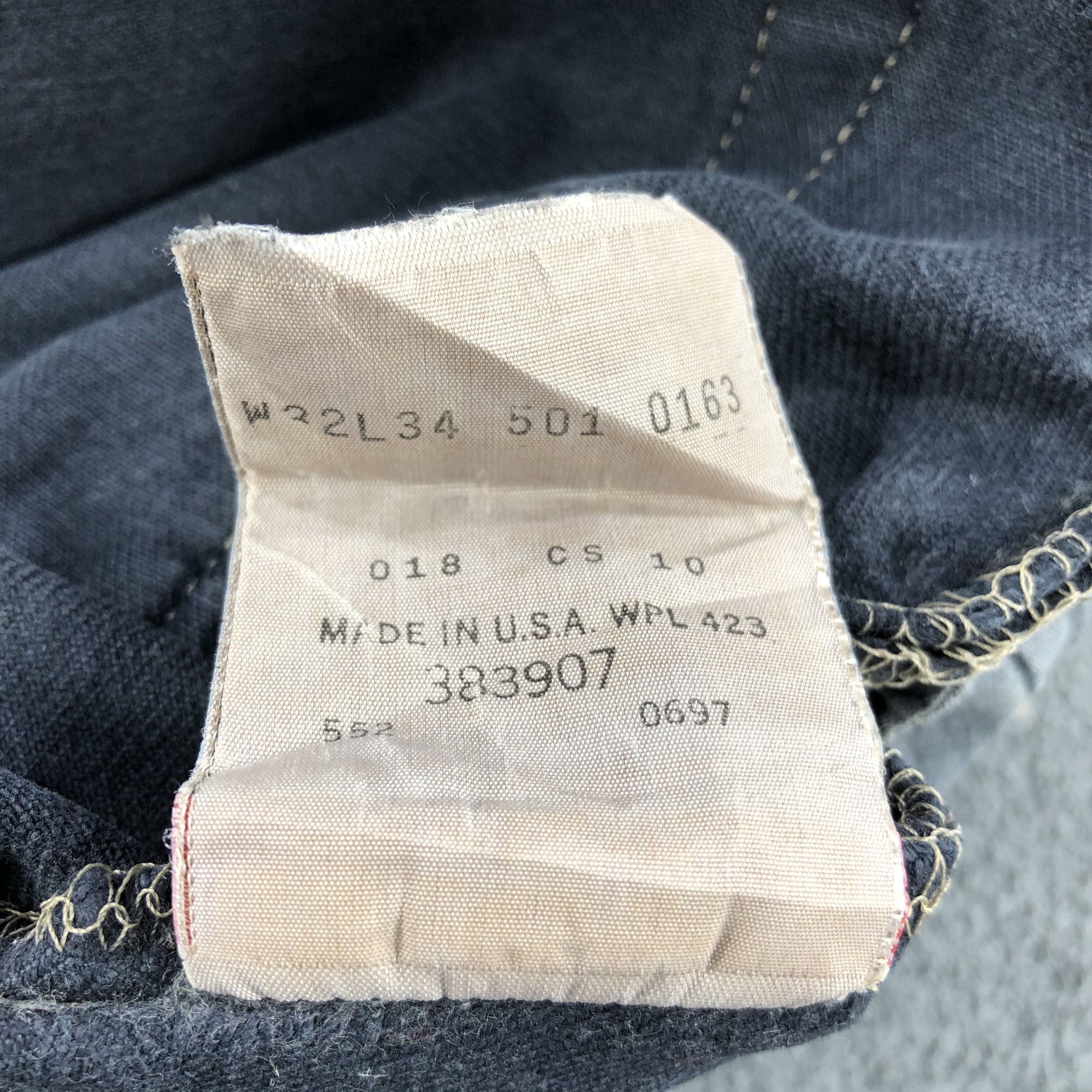 Levi's Vintage 90s Levis 501 Earth Tone Jeans-J1517 Size US 31 - 13 Thumbnail
