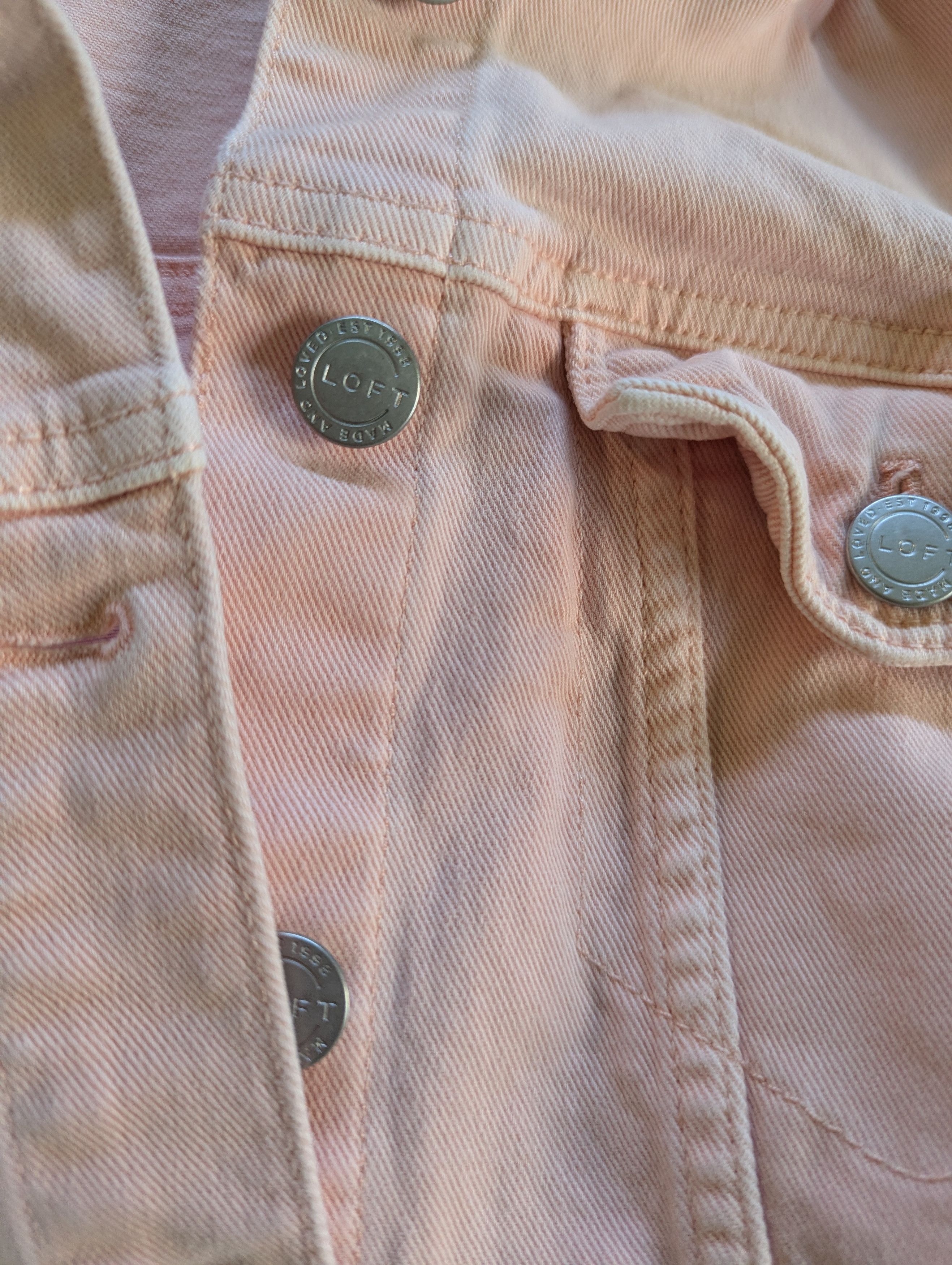 Loft Loft hooded jacket NWOT Size XS Peach pink Size XS / US 0-2 / IT 36-38 - 5 Thumbnail