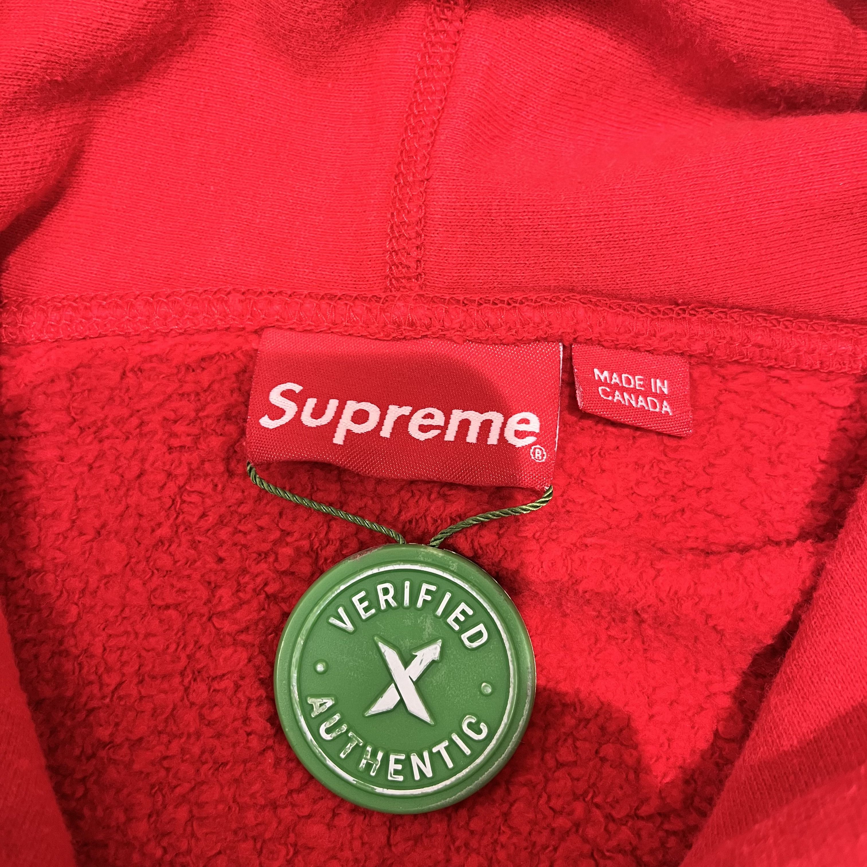 Supreme Supreme Kaws Chalk Box Logo Hoodie Red (SS21) Size US M / EU 48-50 / 2 - 4 Thumbnail