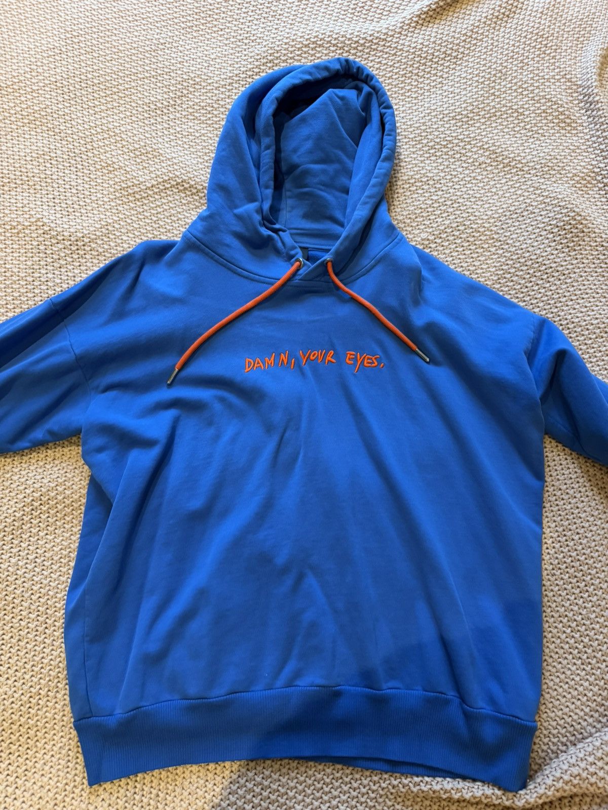 Diesel Diesel Hoodie – “Damn Your Eyes” Embroidery Size US M / EU 48-50 / 2 - 2 Thumbnail