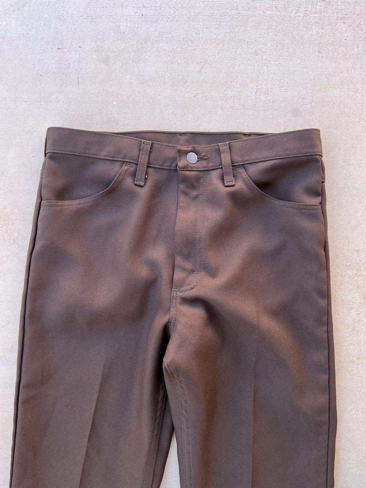 Wrangler Vintage Wrangler Brown Flares Size 33 x 34 Size US 33 - 6 Thumbnail