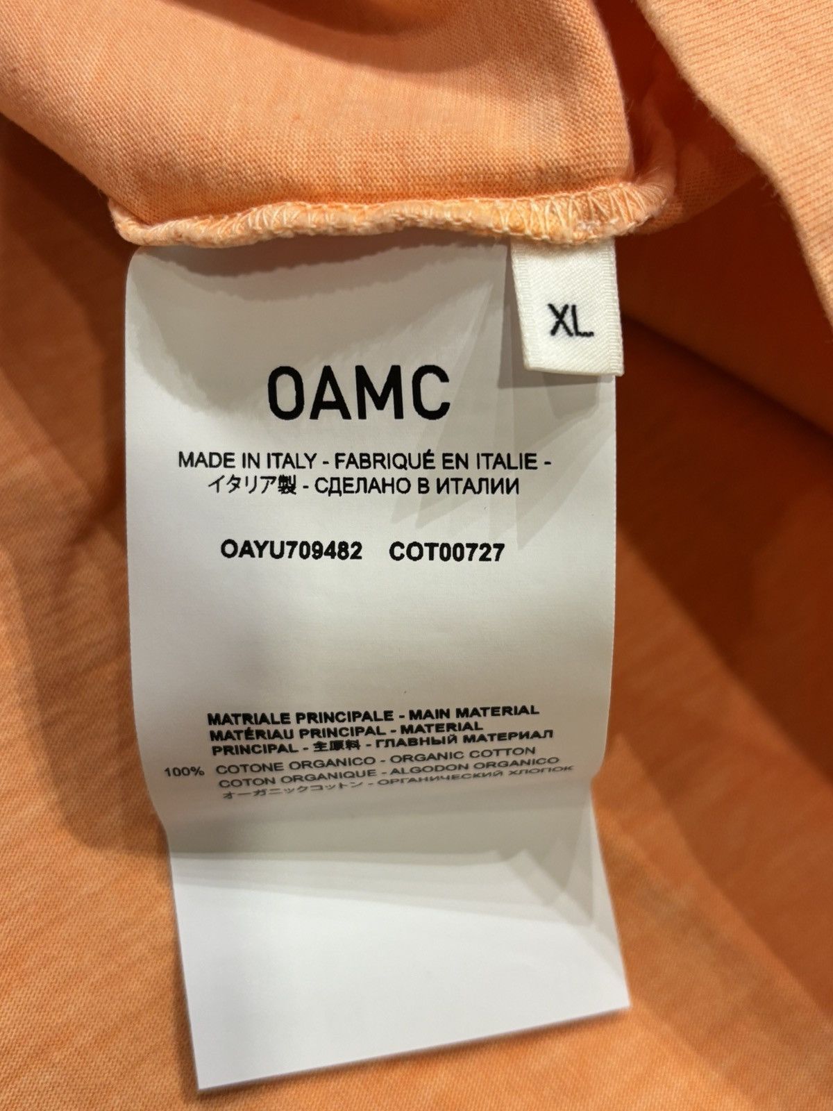 Fragment Design × OAMC Fragment X OAMC Floral Tee Size US XL / EU 56 / 4 - 4 Thumbnail