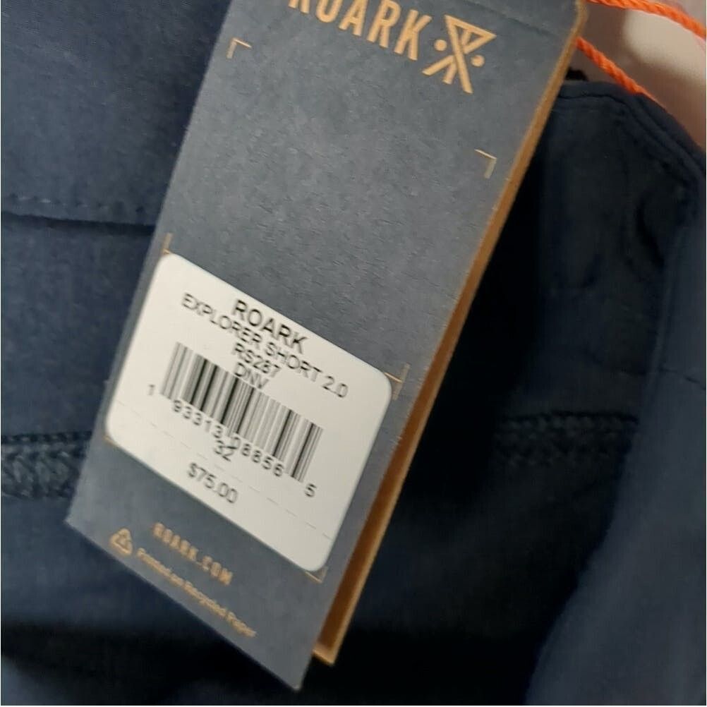 Roark Roark navy blue explorer shorts 2.0 size 32 Size US 32 / EU 48 - 4 Thumbnail