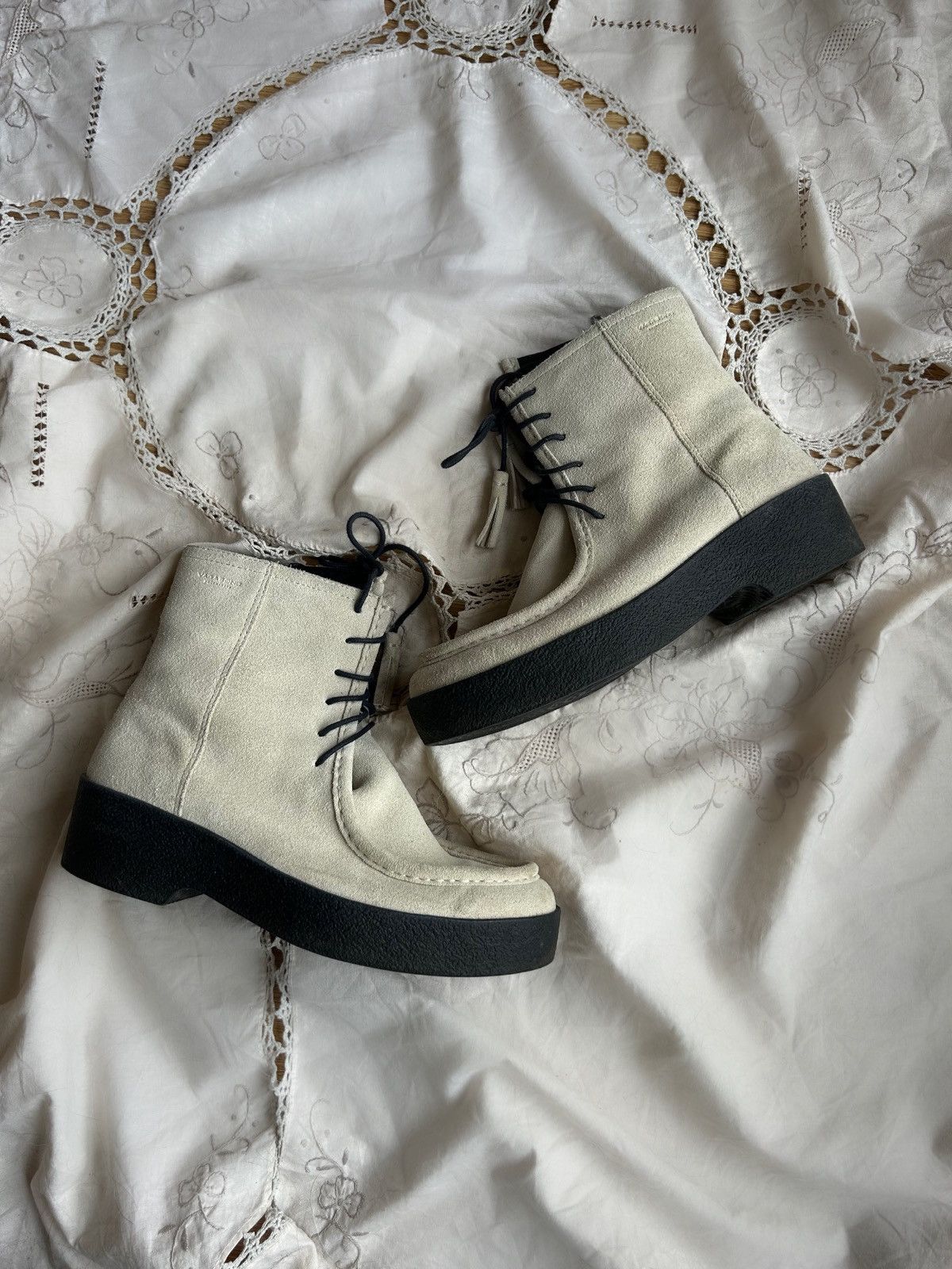 Designer × Vagabond Vagabond amazing suede boots Chelsea leather fur Size US 8 / IT 38 - 11 Thumbnail
