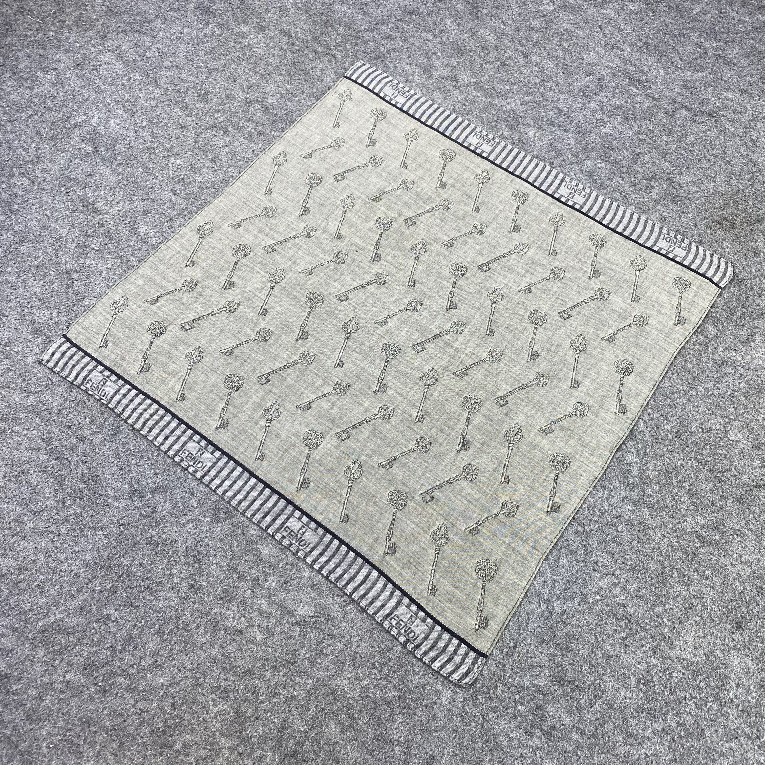 Fendi Fendi Handkerchief Neckerchief Bandana-B1906 Size ONE SIZE - 4 Thumbnail