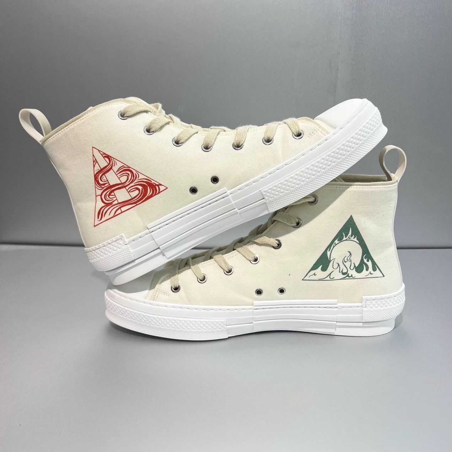 Dior Dior B23 New High-Top Doodle Sneaker 44 Size US 11 / EU 44 - 4 Thumbnail