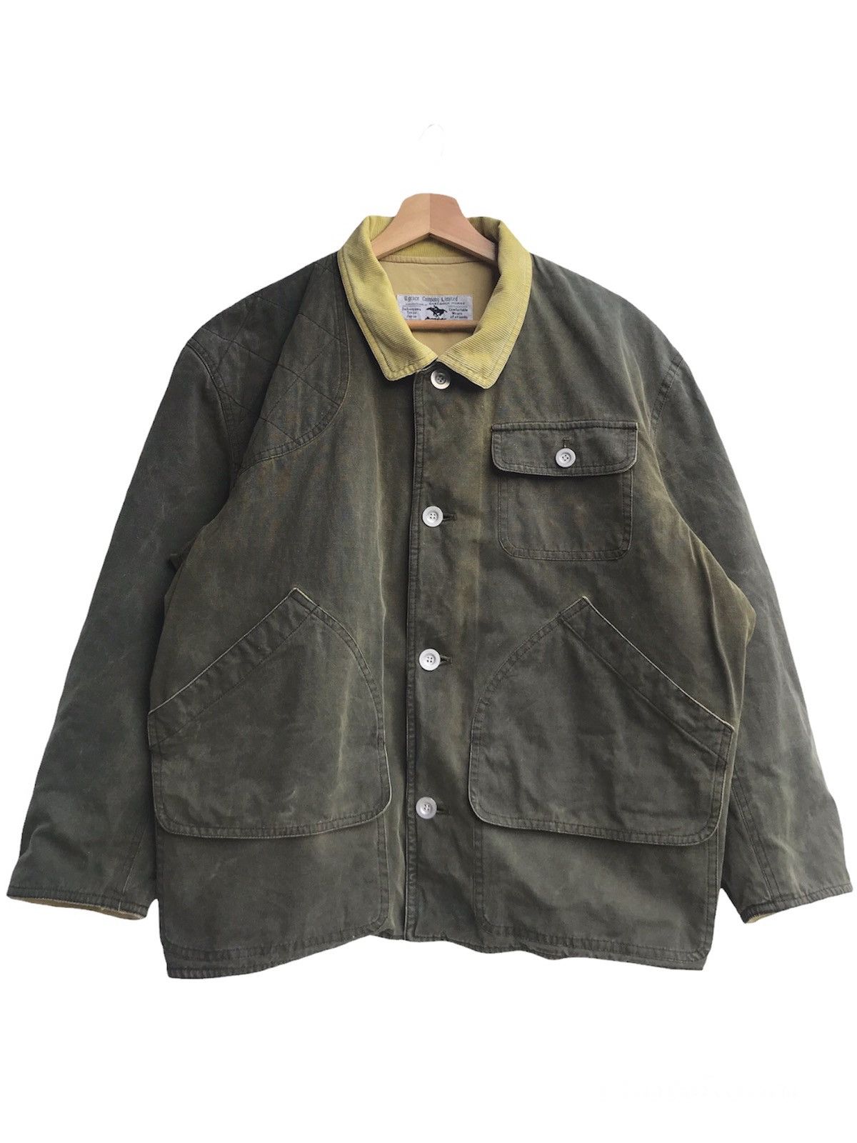 Vintage D. Grace Bareback Horse Multipockets Jacket