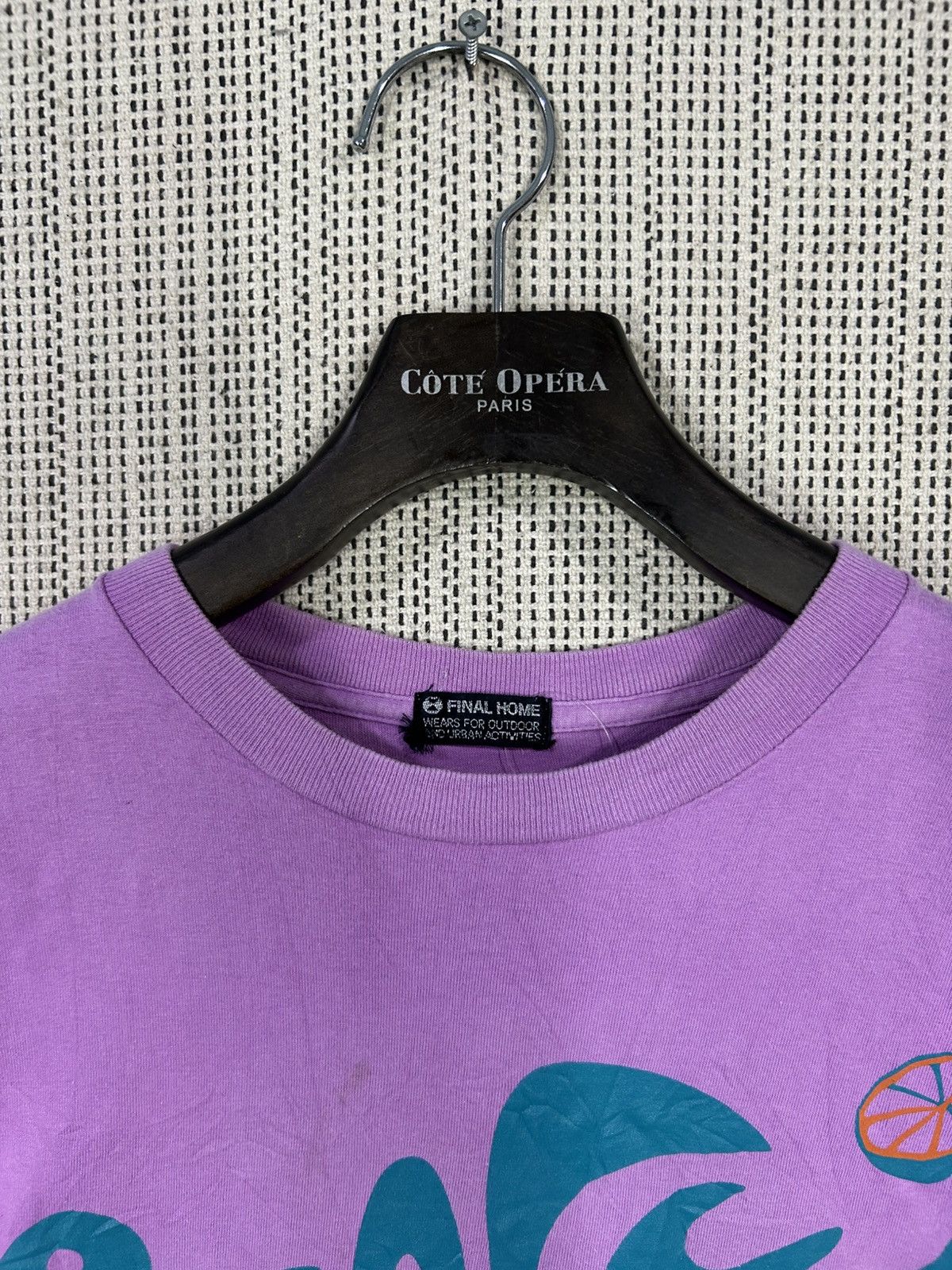 Final Home Vintage issey miyake final home peace tshirt Size US S / EU 44-46 / 1 - 4 Thumbnail