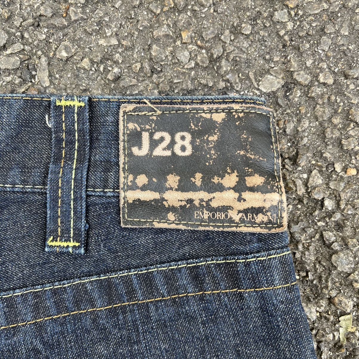 Emporio Armani Y2K Emporio Armani Eco Wash Denim Big Scorpion Baggy Jeans Size US 31 - 13 Thumbnail