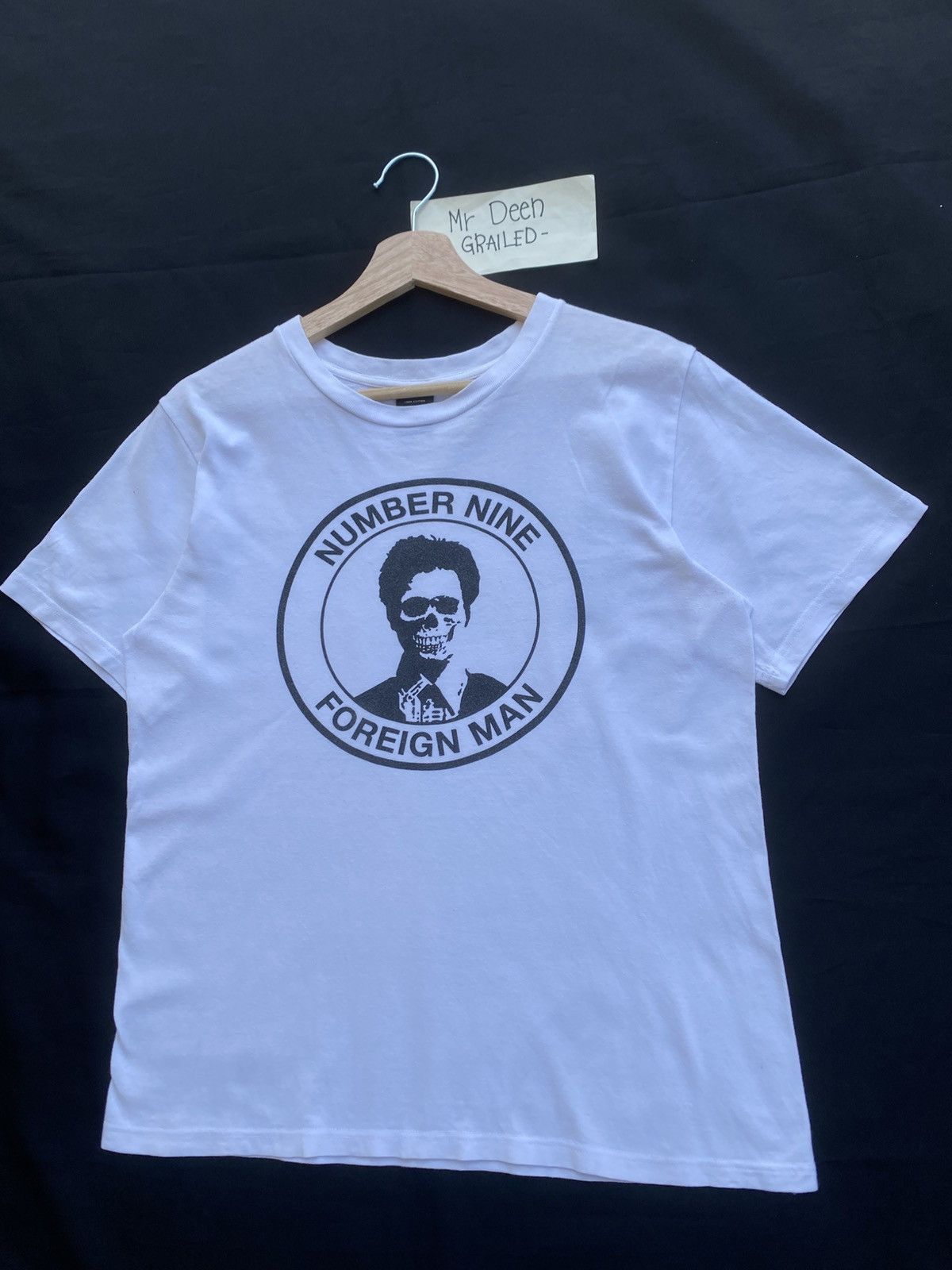 Number (N)ine Rare Number Nine Foreign Man Tshirt Size US M / EU 48-50 / 2 - 4 Thumbnail