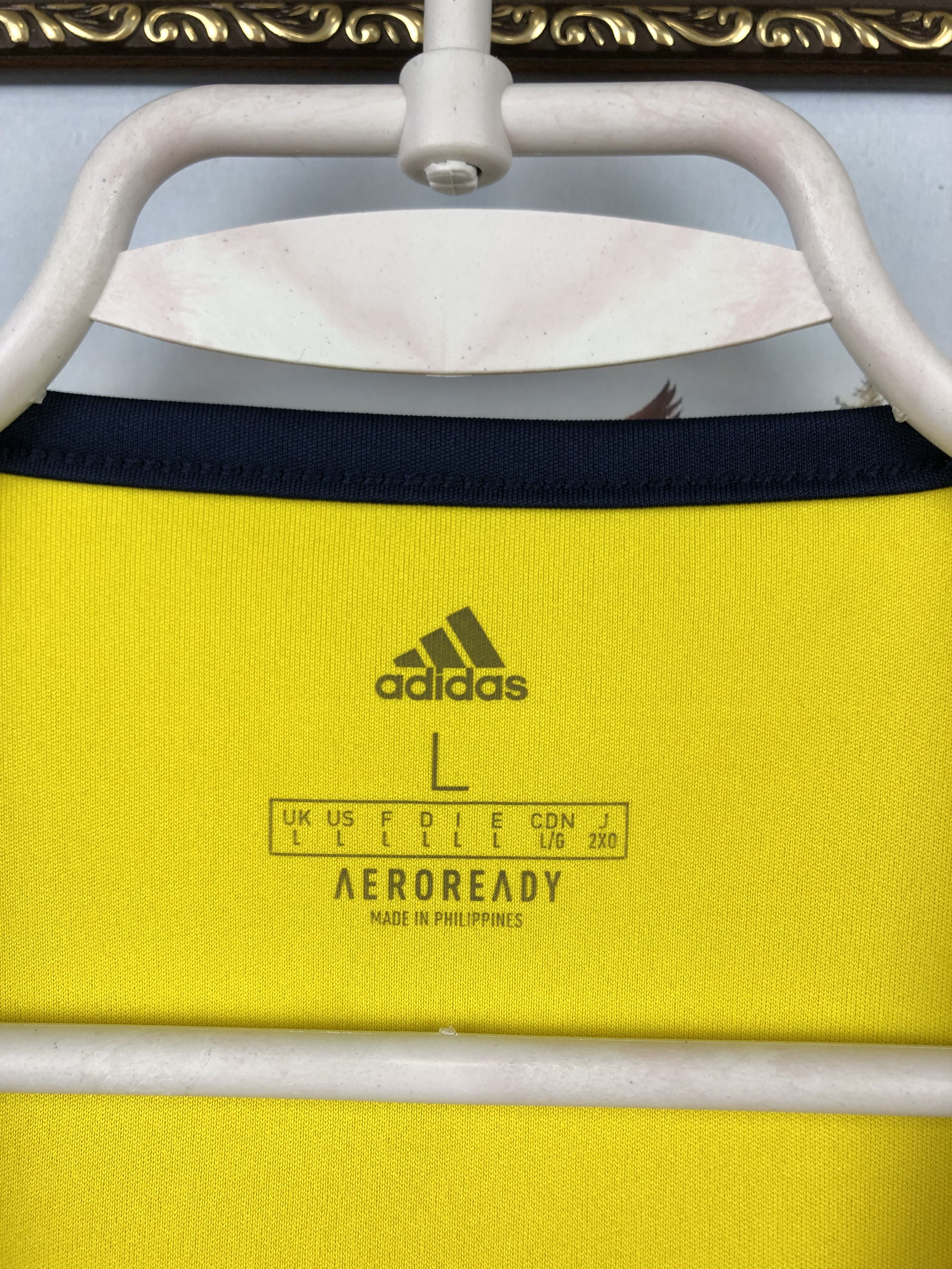 Adidas Sweden Home football shirt 2021 Football Adidas Jersey Size US L / EU 52-54 / 3 - 8 Thumbnail