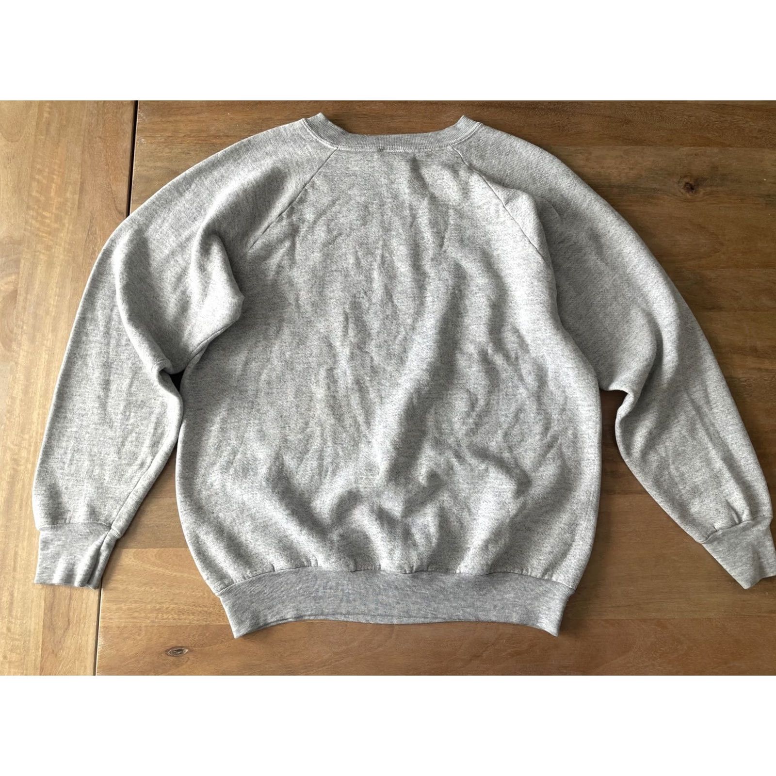 Fruit Of The Loom VINTAGE Harvard University Sweatshirt Women's Large Gray Fruit of the Loom USA Sweatshirt Size L / US 10 / IT 46 - 2 Thumbnail