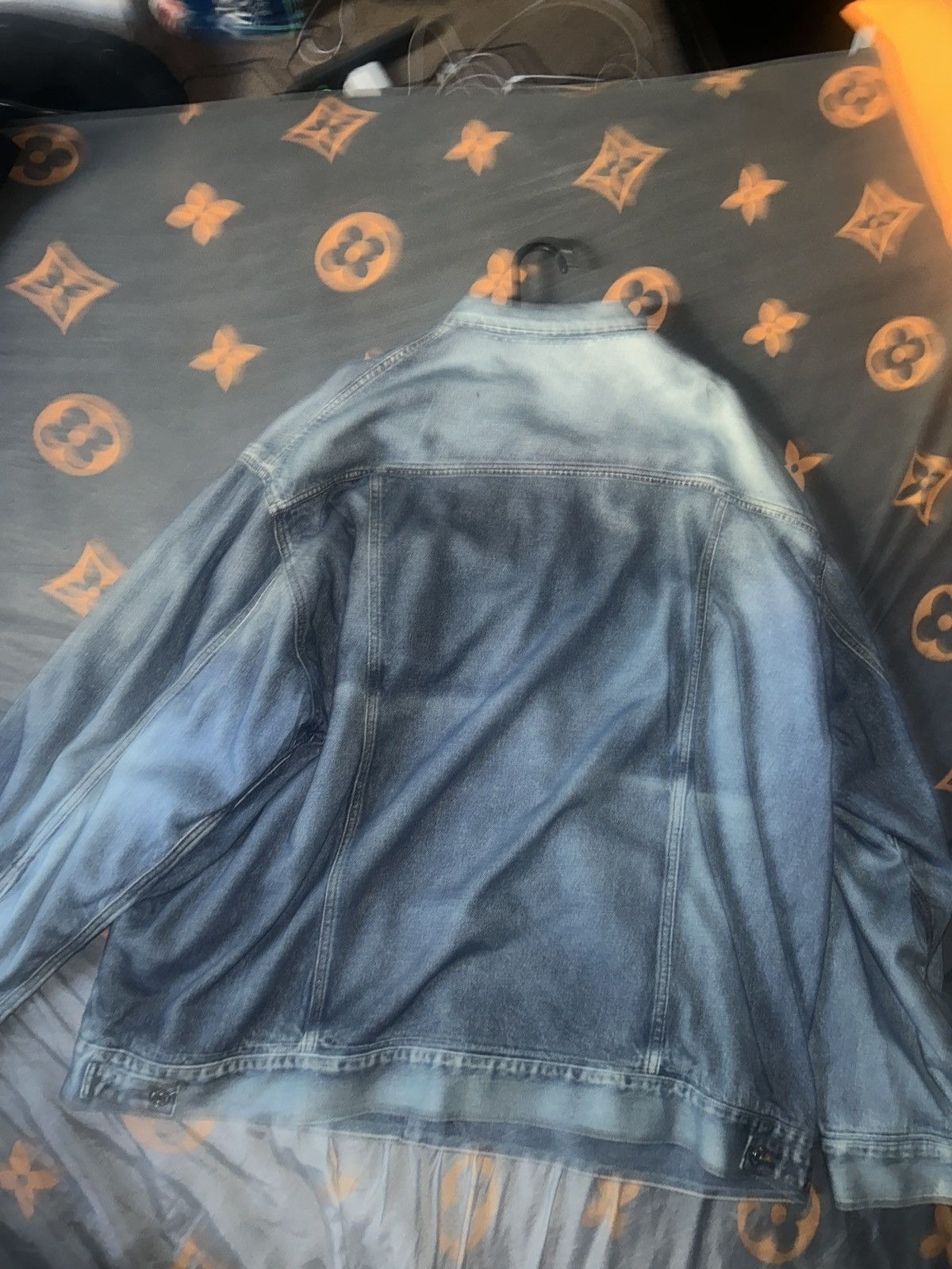 Balenciaga Balenciaga SS22 trompe l'oeil distressed denim Jacket Size US L / EU 52-54 / 3 - 6 Thumbnail
