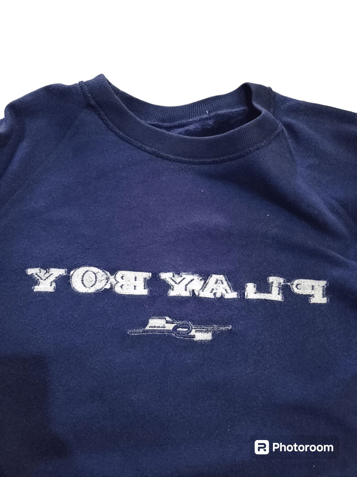 Playboy × Vintage Vintage playboy velvet sweatshirt Size US S / EU 44-46 / 1 - 7 Thumbnail