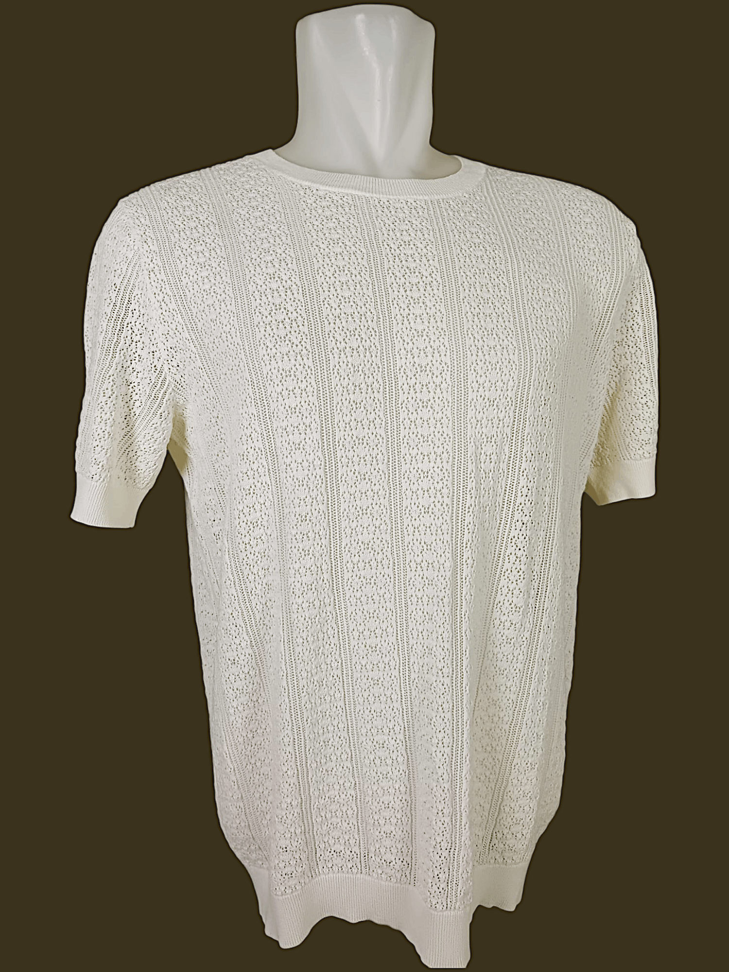 Designer × Uniqlo INES DE LA FRESSAGE X UNIQLO Mesh Knit TShirt Size XXL / US 16-18 / IT 52-54 - 17 Thumbnail