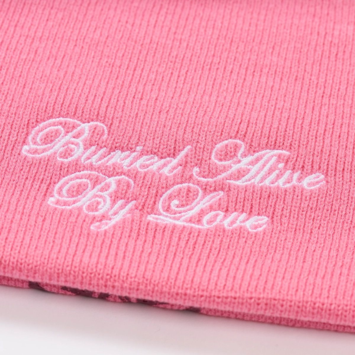 Palace Palace Tri-Gram Nein Cuff Beanie Pink Size ONE SIZE - 8 Thumbnail