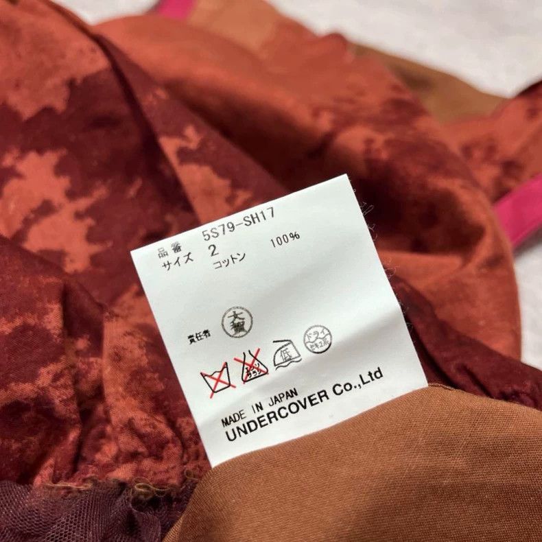 Undercover UNDERCOVER size 2 Red smudged lantern vest 2505-Nextarrow Size M / US 6-8 / IT 42-44 - 8 Thumbnail