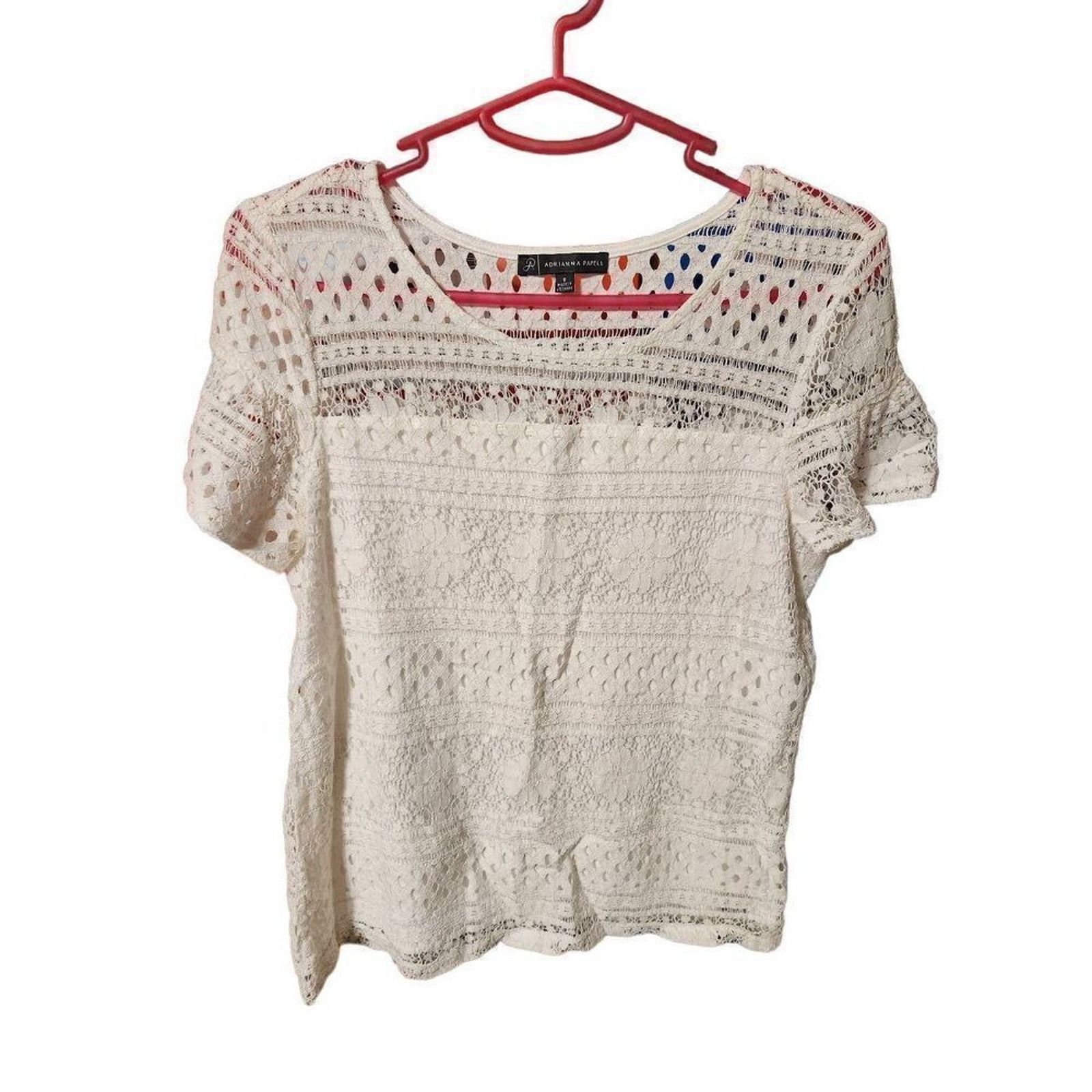 Adrianna Papell Adrianna papell S white blouse Size S / US 4 / IT 40 - 7 Thumbnail