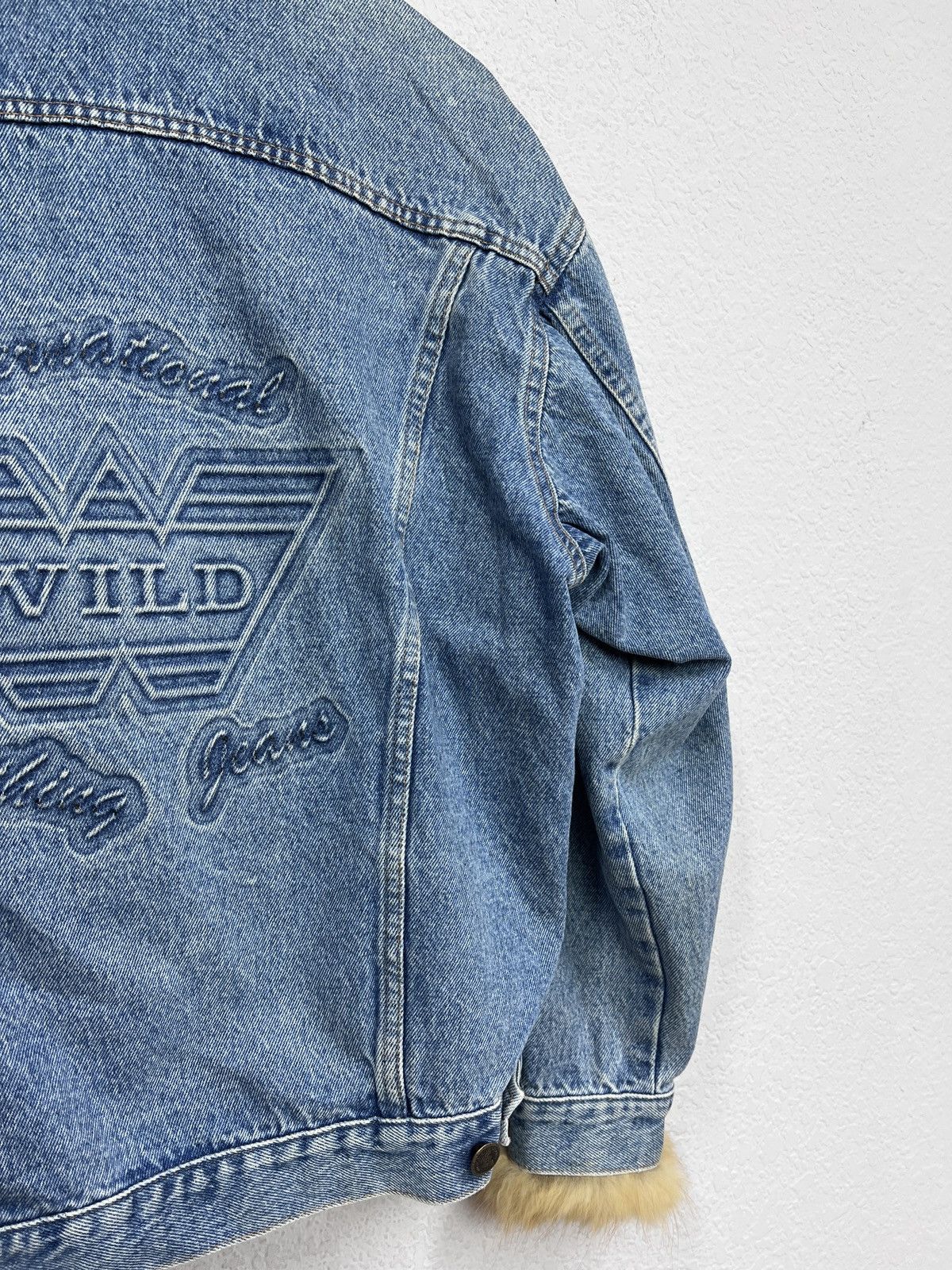 Le Grande Bleu (L.G.B.) Hysteric glamour style denim distressed trucker jacket y2k Size US M / EU 48-50 / 2 - 11 Thumbnail