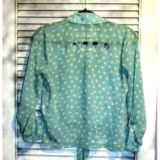 Other Takara Sm Tie Front Blouse Size S / US 4 / IT 40 - 4 Thumbnail