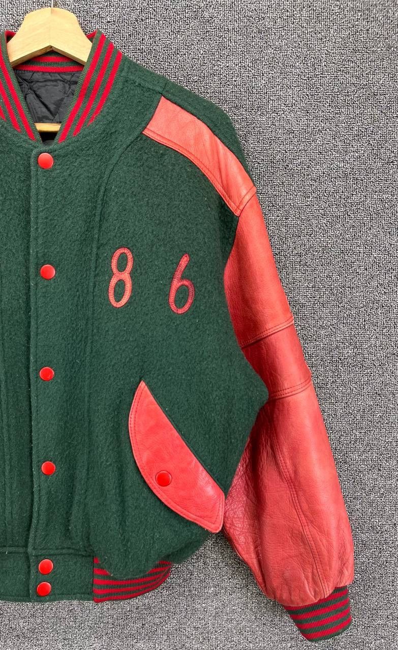 Japanese Brand Vintage Pazzo Club 1986 Rare Wool Varsity Jacket Size US M / EU 48-50 / 2 - 5 Thumbnail