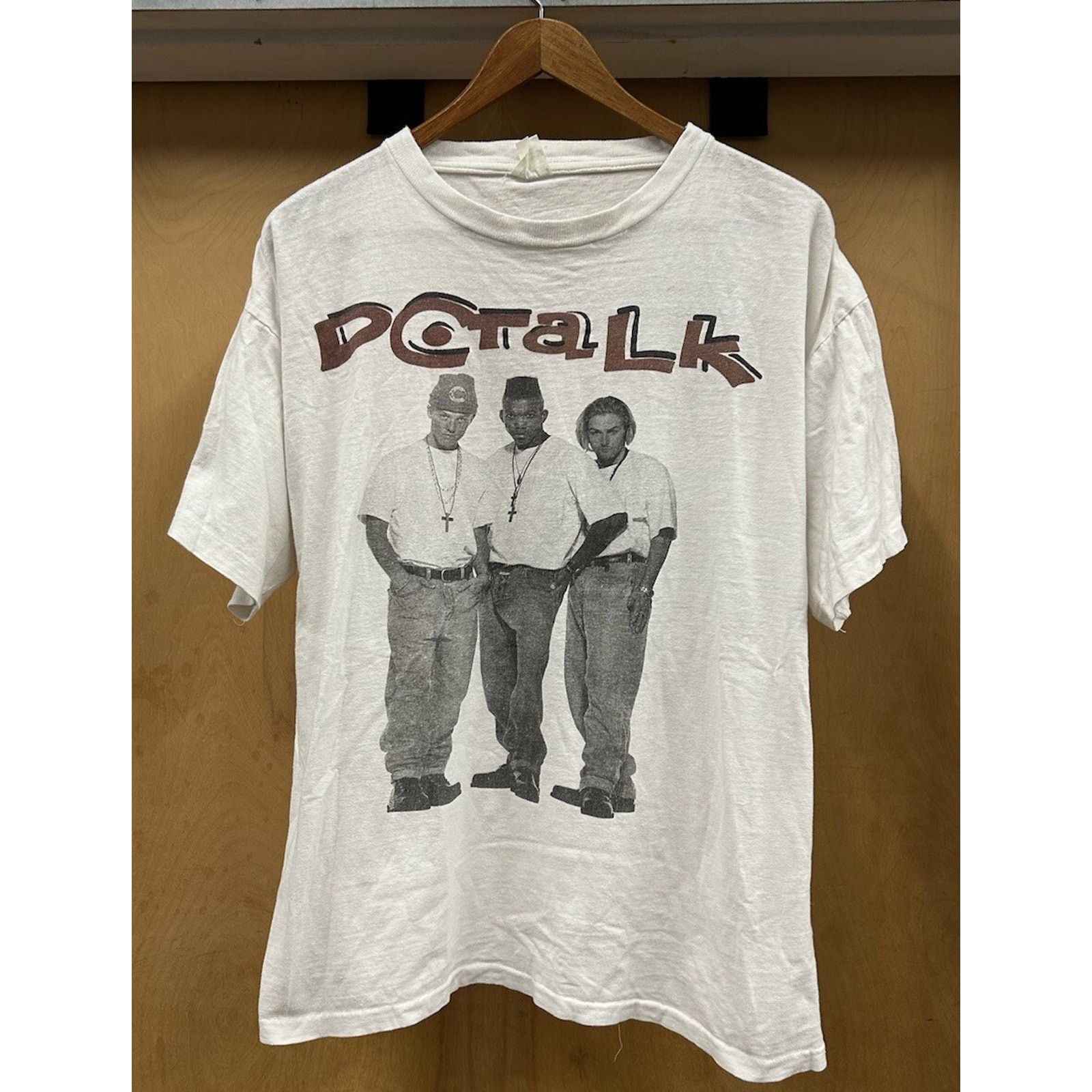 Vintage VTG 1993 DC Talk Free At Last Tour Shirt Size XL Rap Hip Hop Size US XL / EU 56 / 4 - 1 Thumbnail