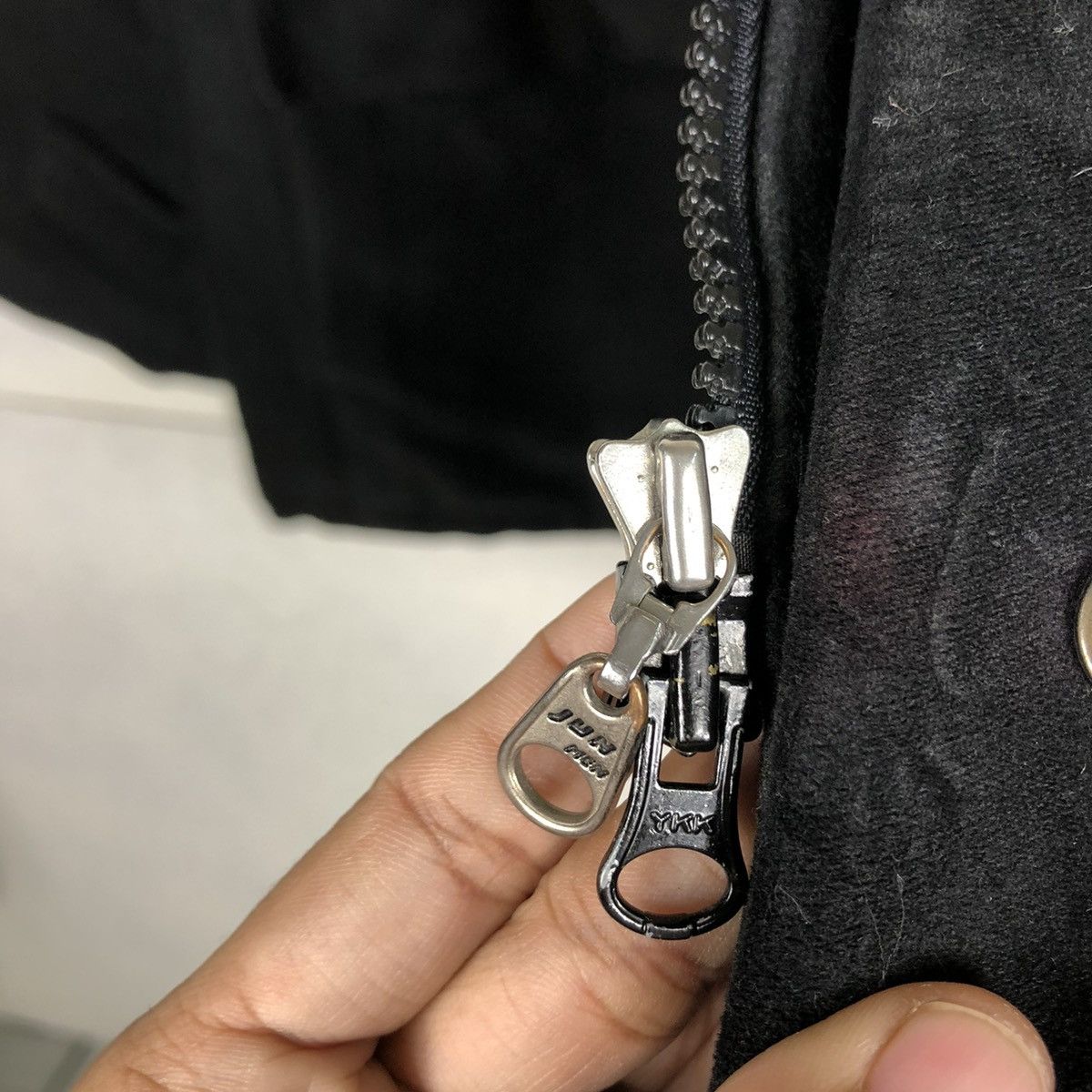 Designer 📌VINTAGE ZIPPER BIKER JACKET JUNMEN ISSEY MIYAKE Size US M / EU 48-50 / 2 - 17 Thumbnail