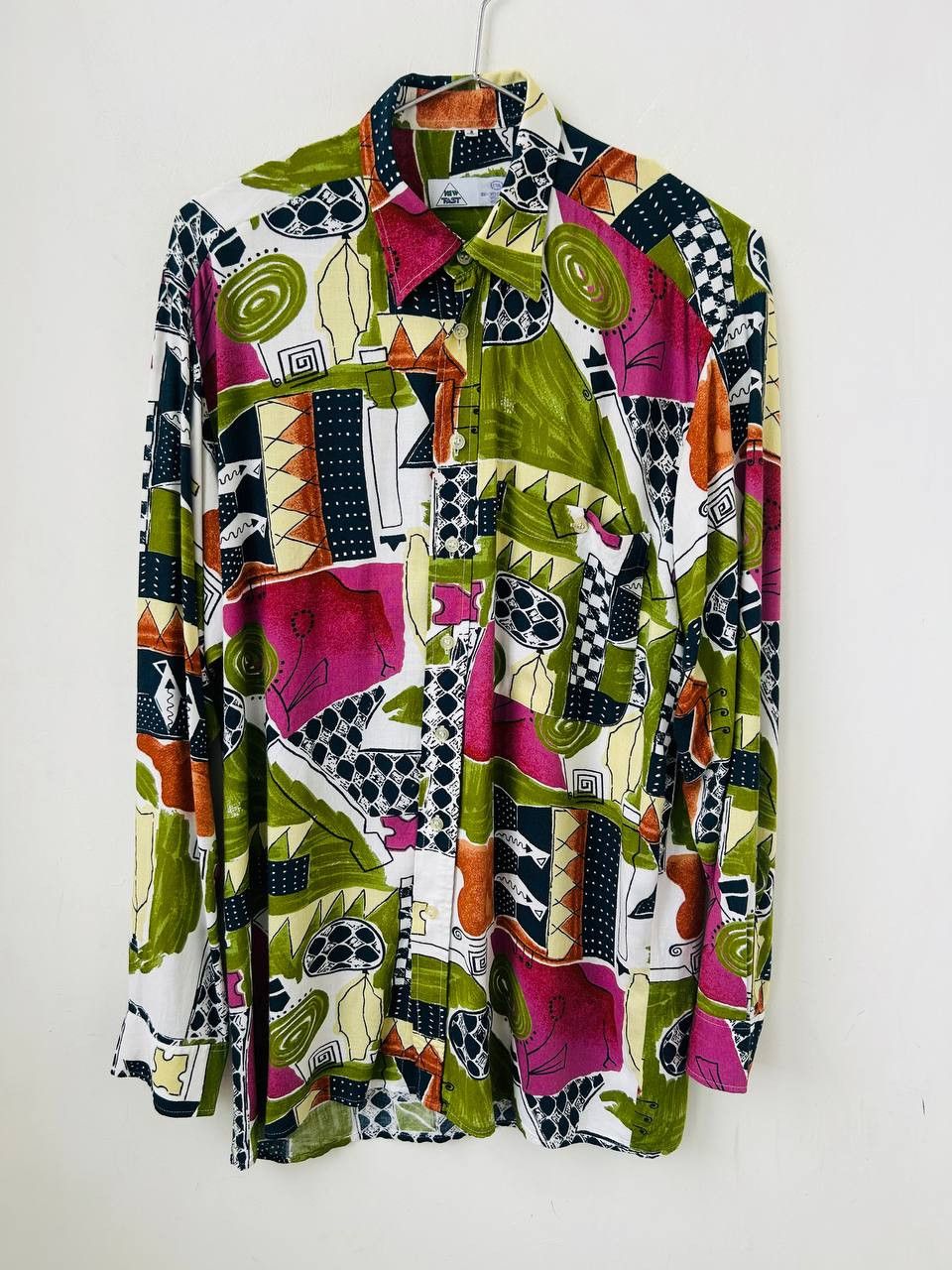 C&A New Fast VTG pattern shirt #1189 Size US L / EU 52-54 / 3 - 1 Thumbnail